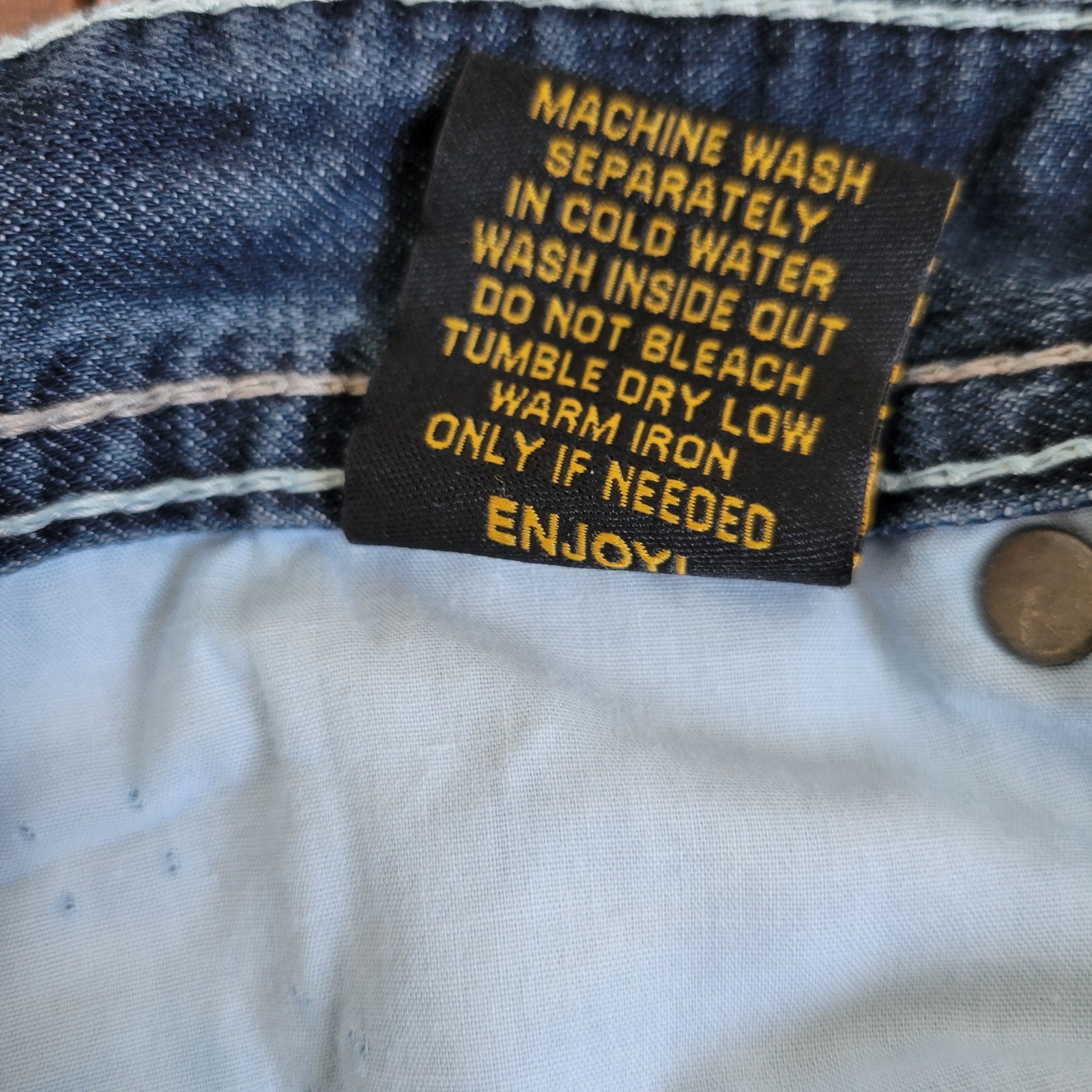 Salvage Supply Company Men’s Mayhem Bootleg Jeans Size 38×33 Western Distressed