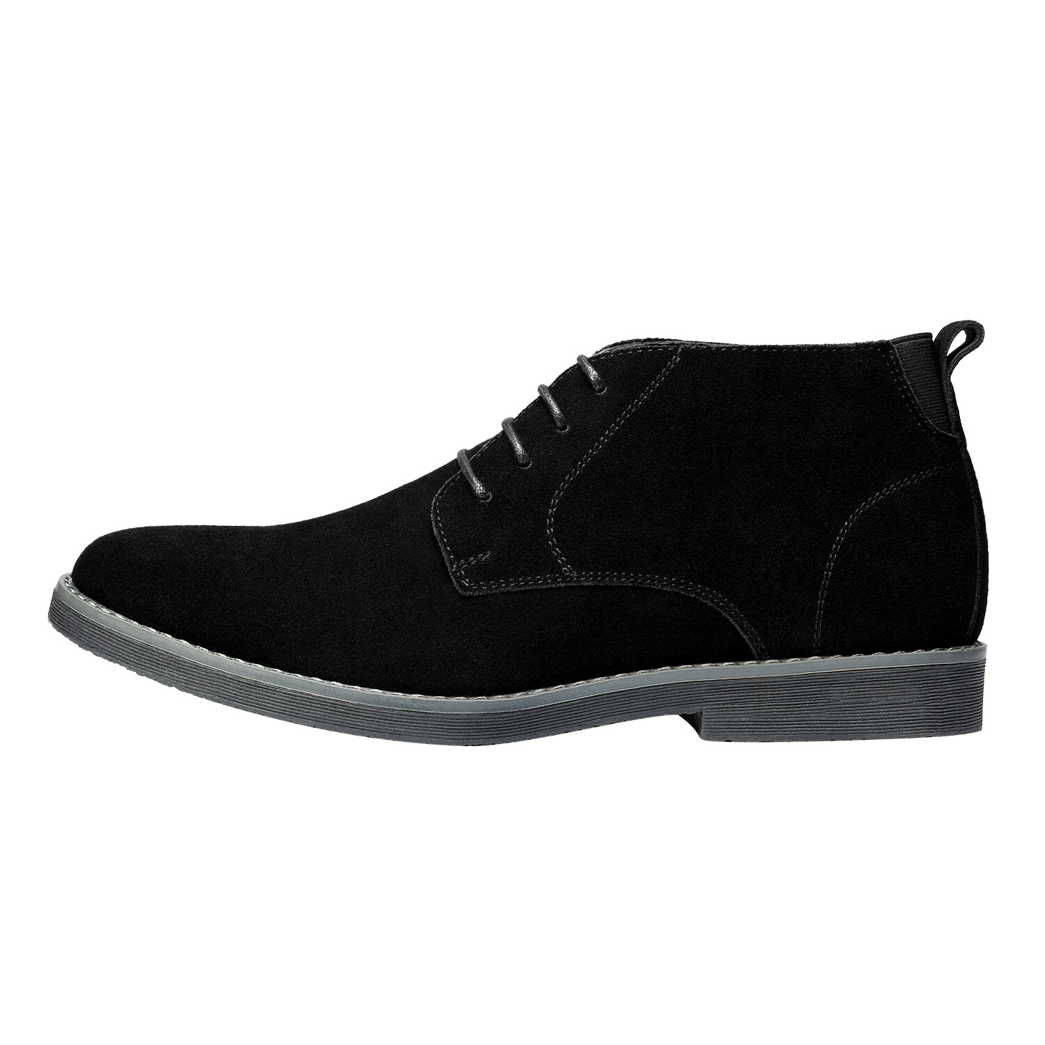 Men’s Chukka Boots Suede Leather Lace Up Ankle Oxford Dress Boots