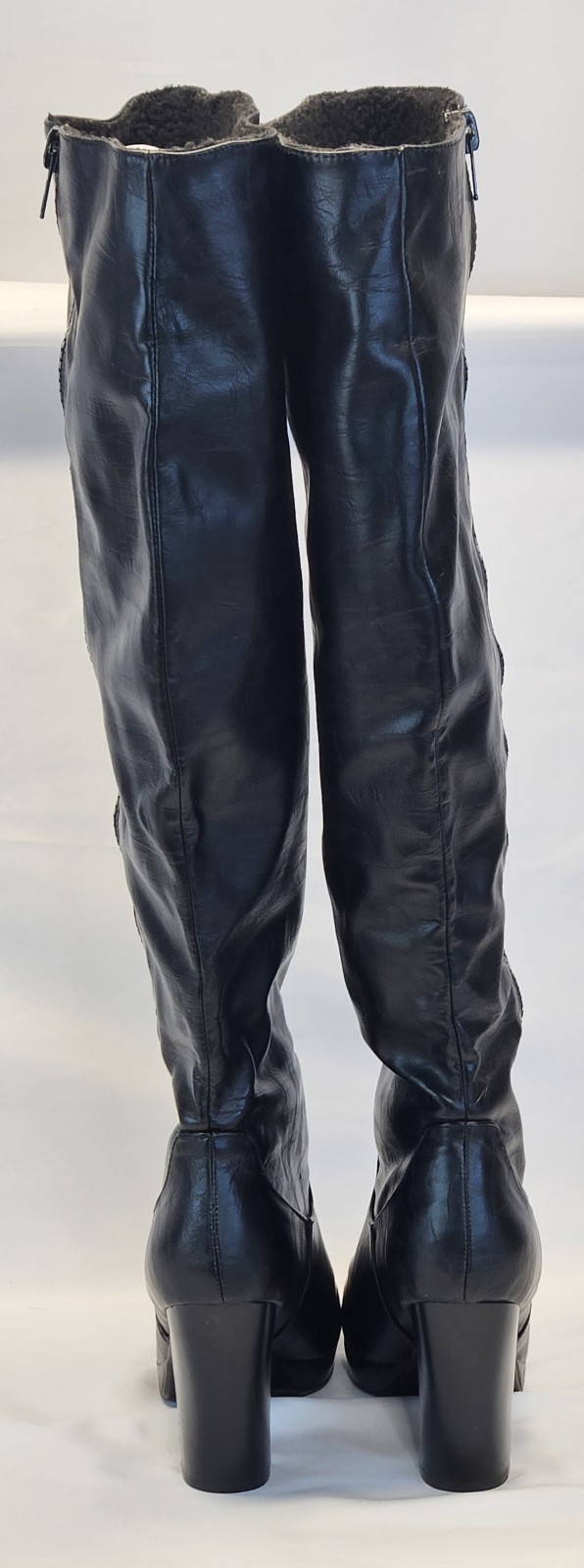 Madeline Stuart “Amnesty” Black All Man-Made Materials Shoes Size 8M