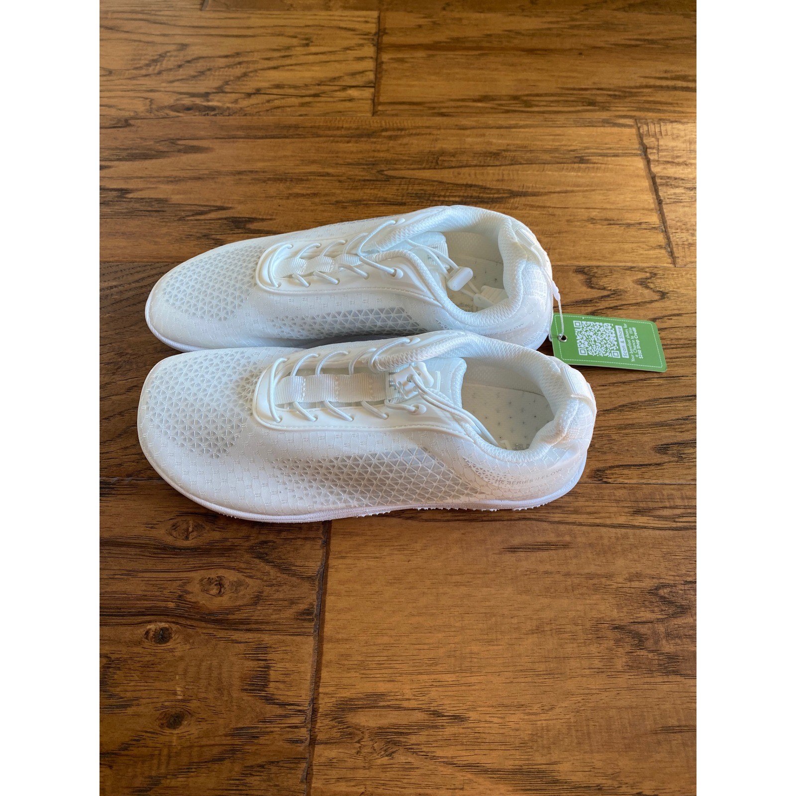 Hike Footwear HF Series Flow White Barefoot Sneakers Women’s Sz 7 EU 37 NEW!