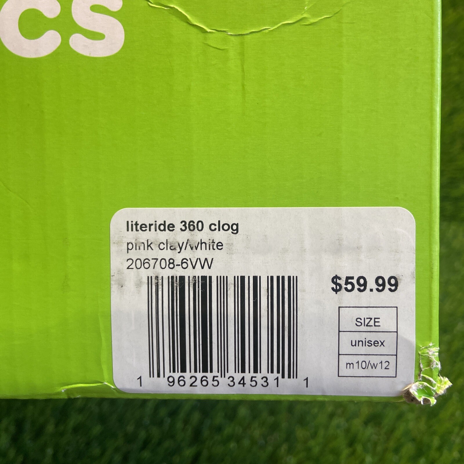 NEW Crocs LiteRide 360 Clog Pink Clay/White US-M10|W12 UK-M9|W10 EU-43-44
