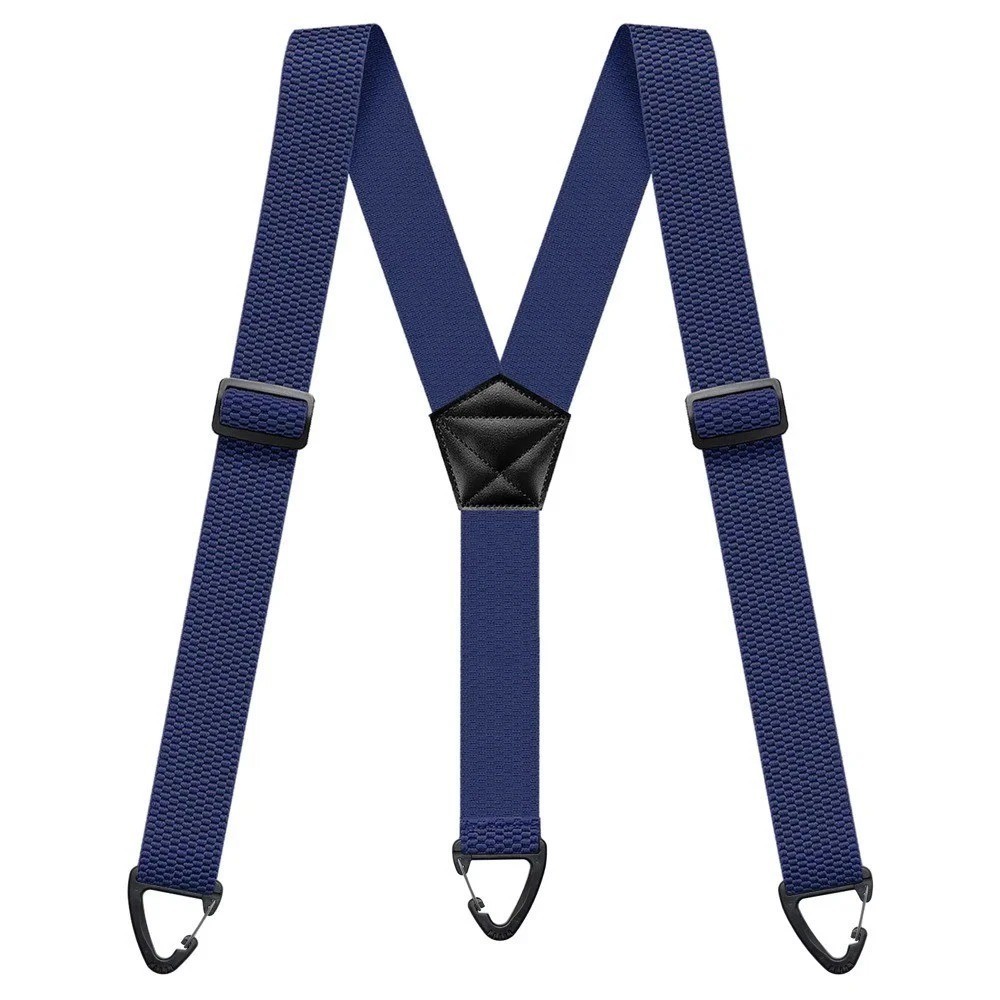Suspenders for Men Heavy Duty, X Shape Back Hidden Suspender 1.5″ Under Clothing