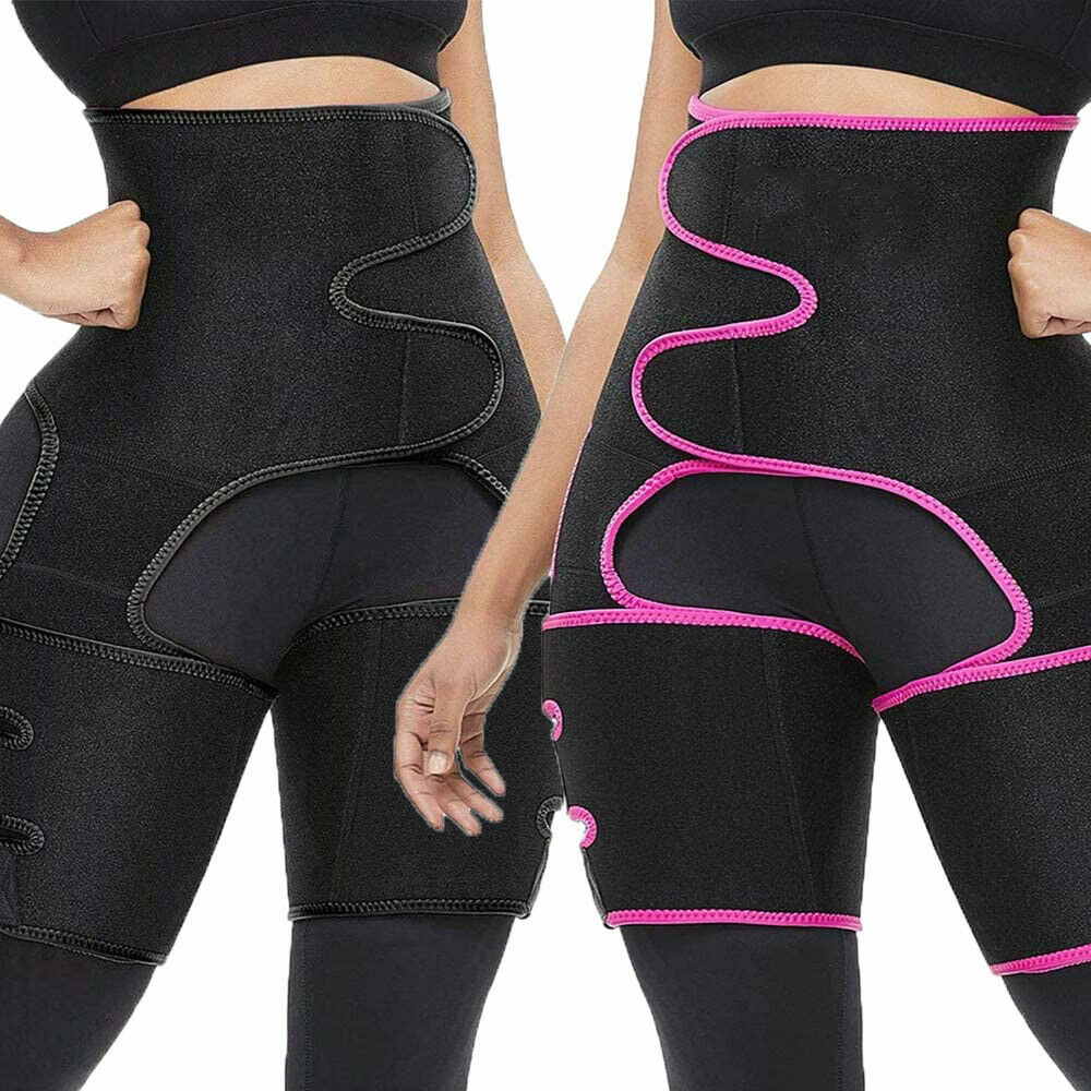 High Waist Thigh Body Shaper Trimmers Trainer Butt Lifter Slimming Burn Belt US