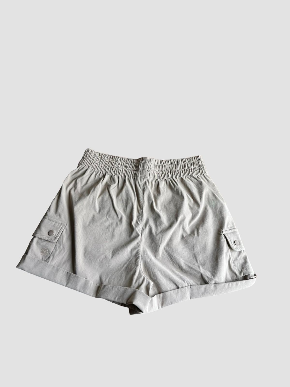 Mondetta Outdoor Project Active Stretch Cargo Shorts W SMALL Khaki Tan Gorpcore