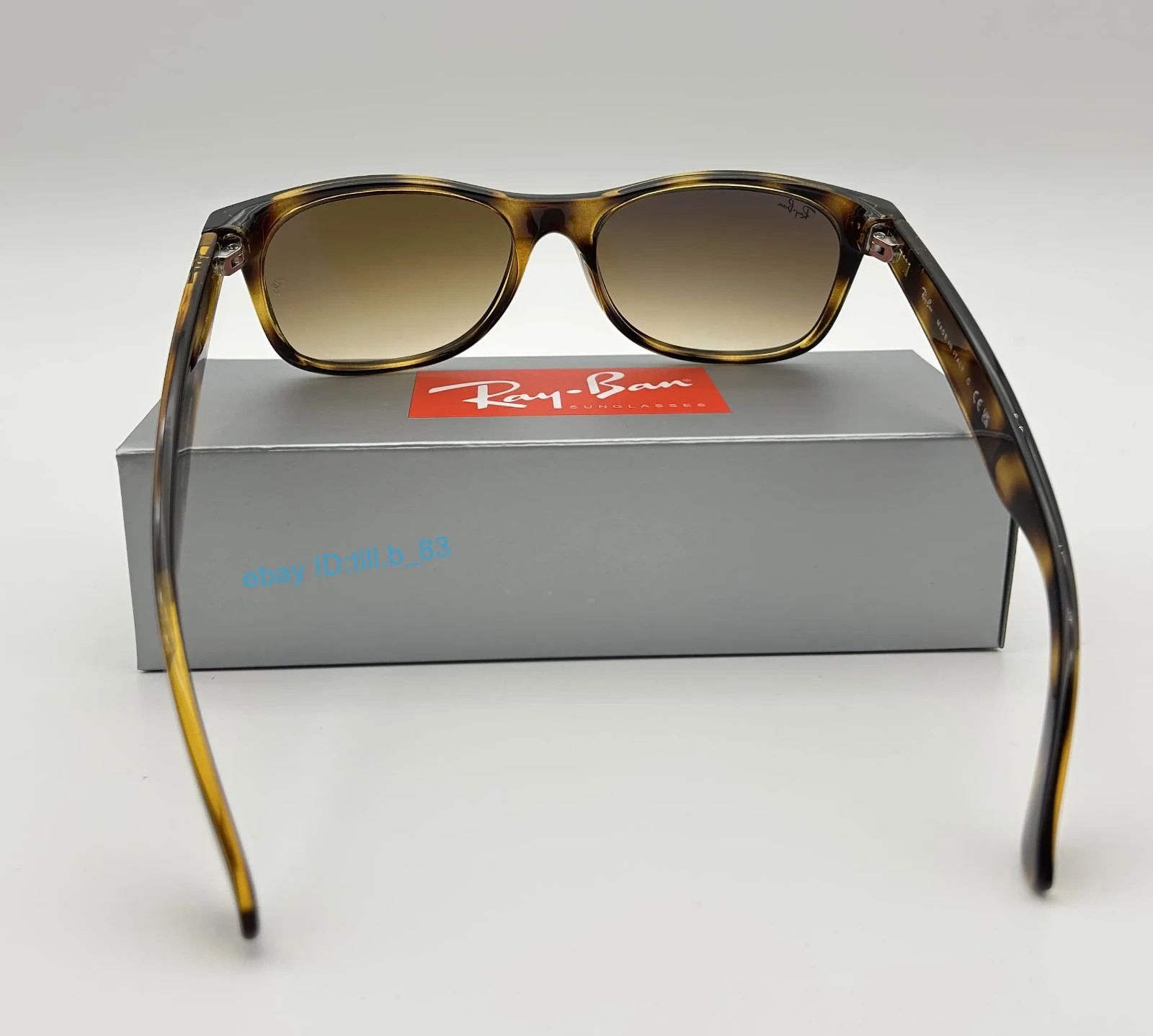 Ray-Ban RB2132 Sunglasses Havana Frame Light Brown Gradient Lens 55mm