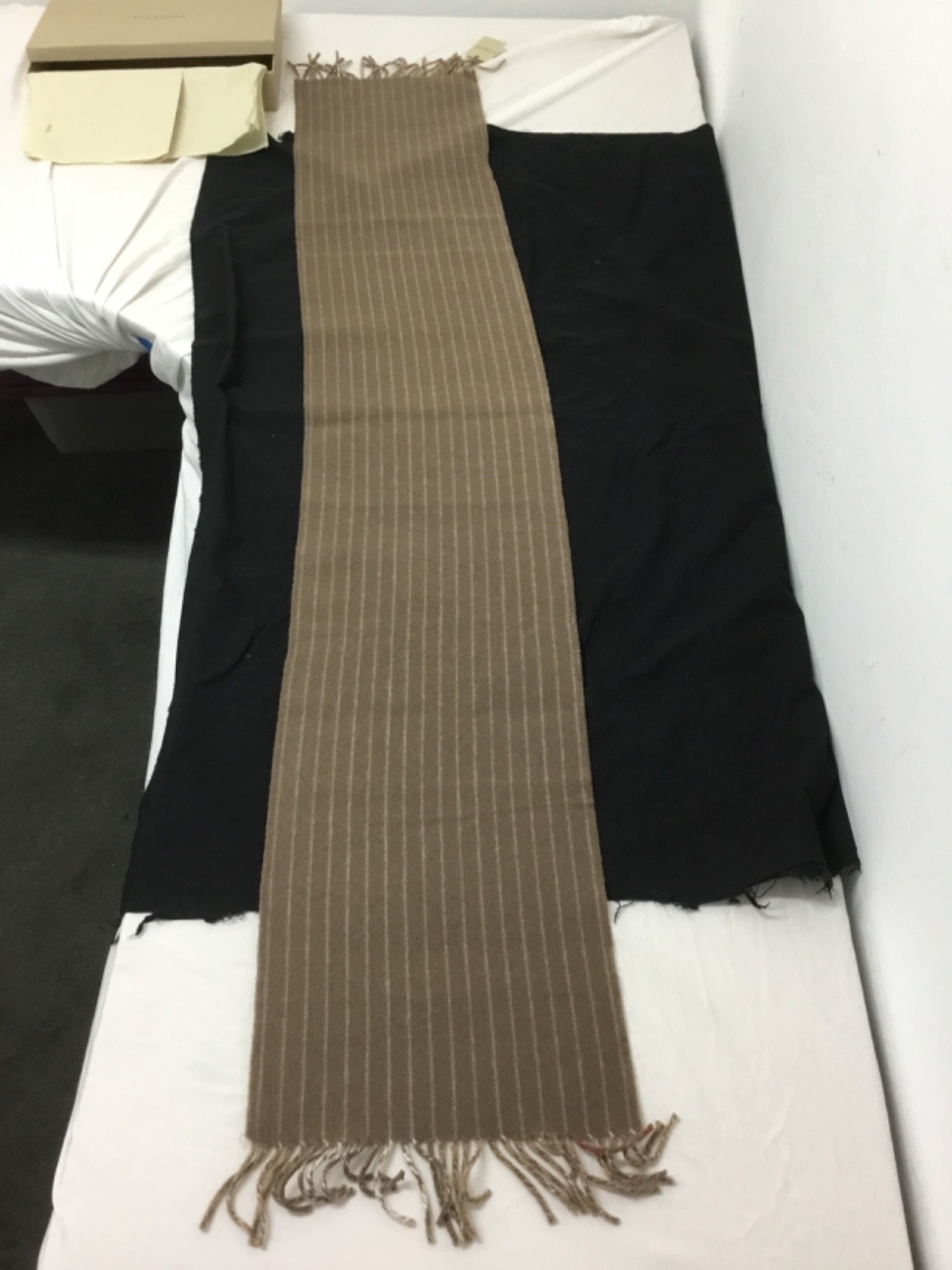 Burberry, Classic Giant Icon Check Cashmere Scarf, 64x 11.5 in, (SR675)