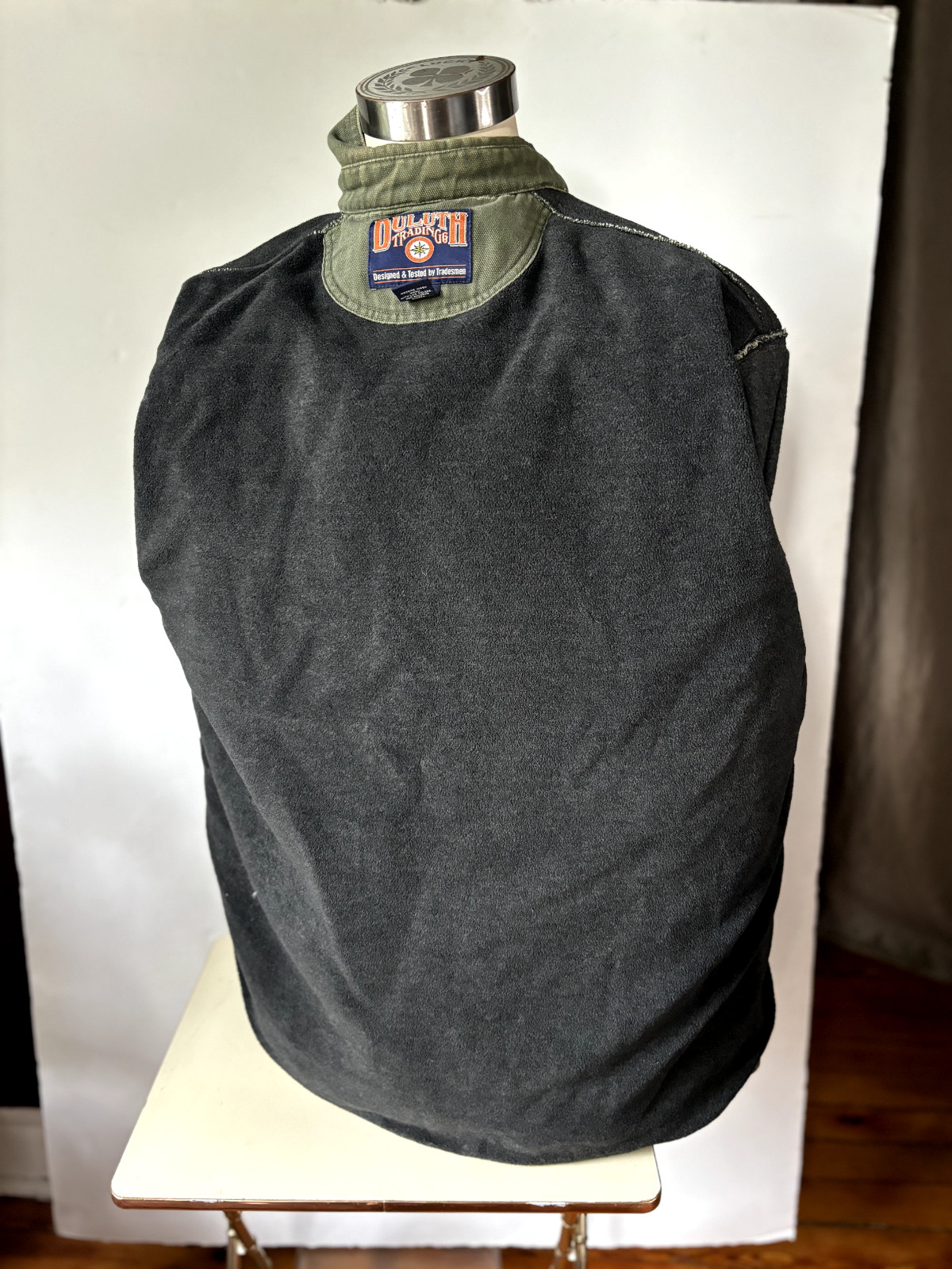 Duluth Trading Insulated Fleece Lined Long Sleeve Shirt Chore Jacket Men XLT