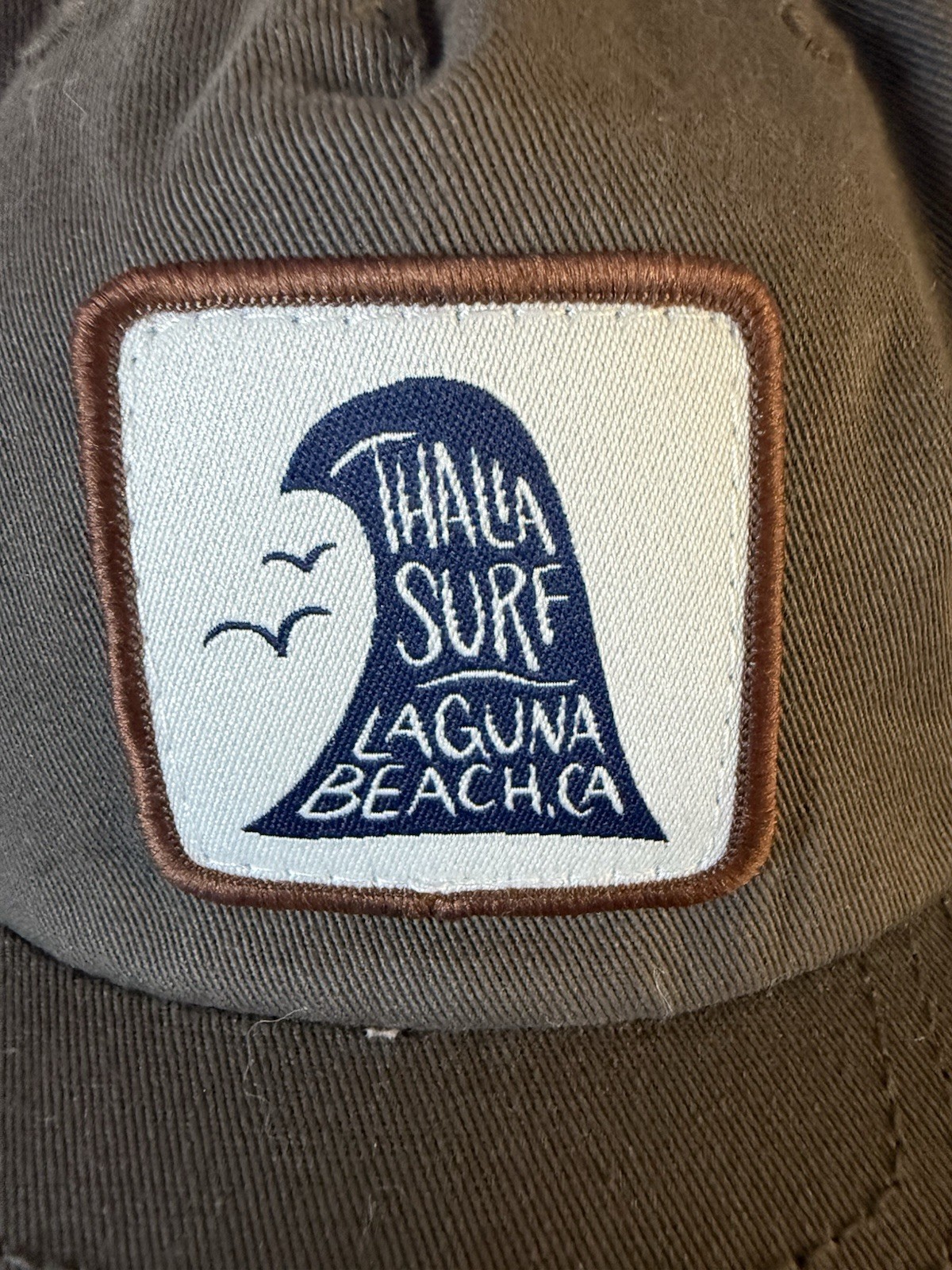 Thalia Surf Laguna Beach CA Strapback Hat / Cap – Brown