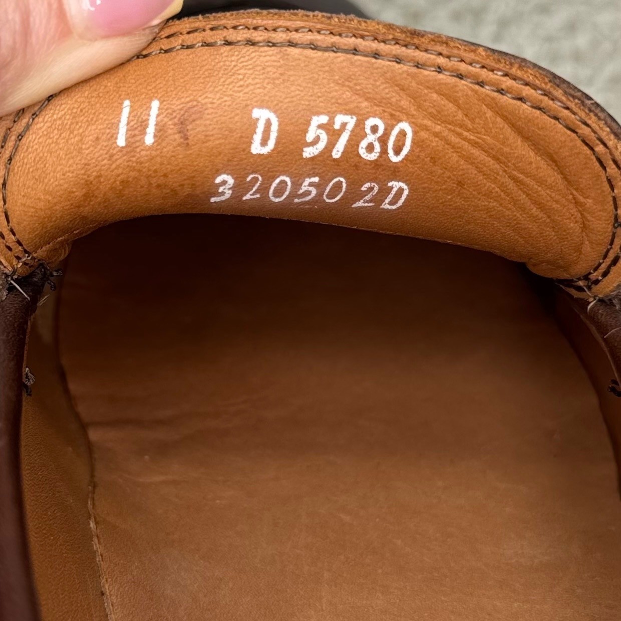 Allen Edmonds Denali Slip On Penny Loafers Men 11 D Dark Brown Leather