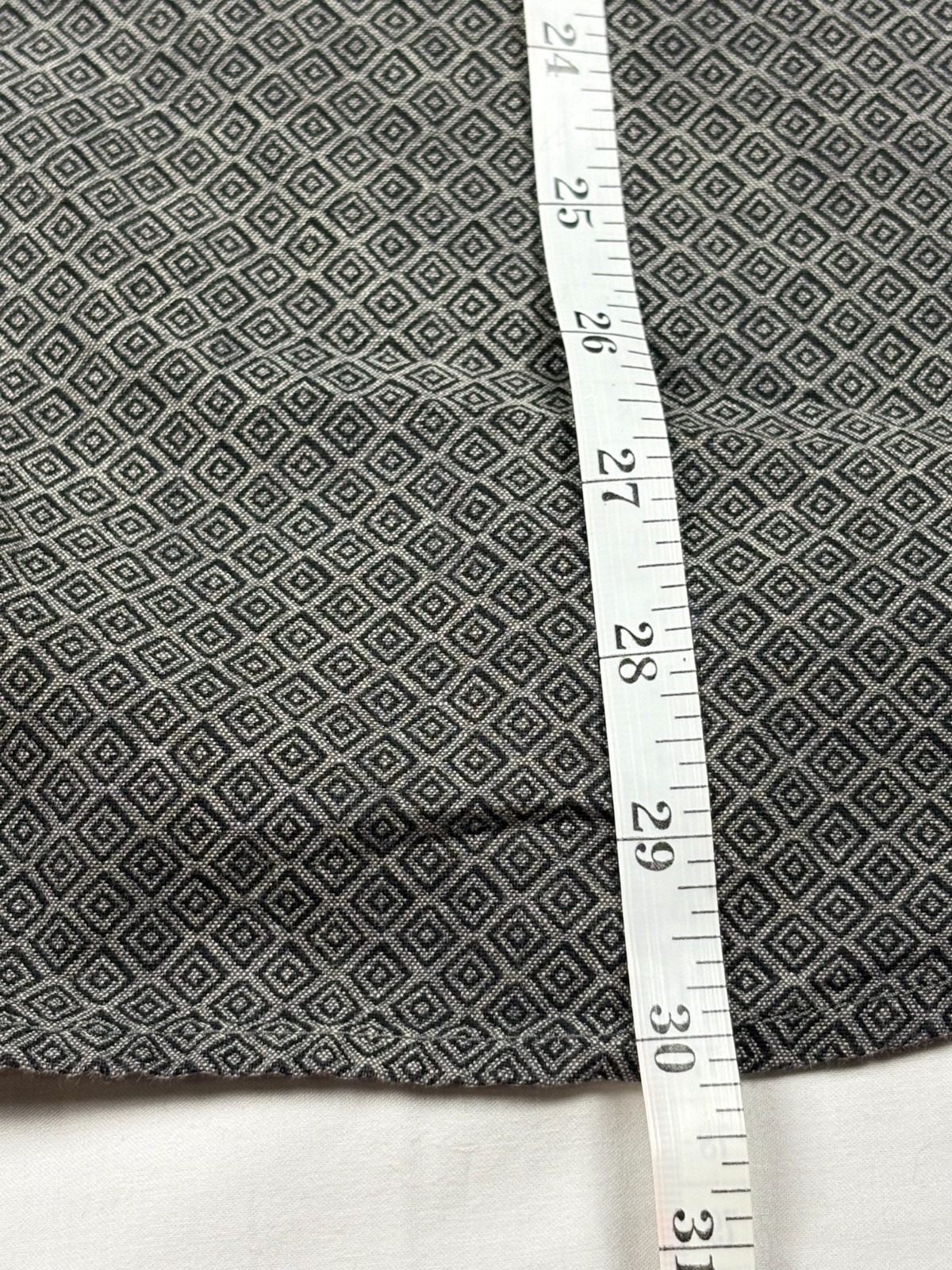 Timberland Men Shirt Long Sleeve Gray Charcoal Micro Pattern Cotton Pocket XL