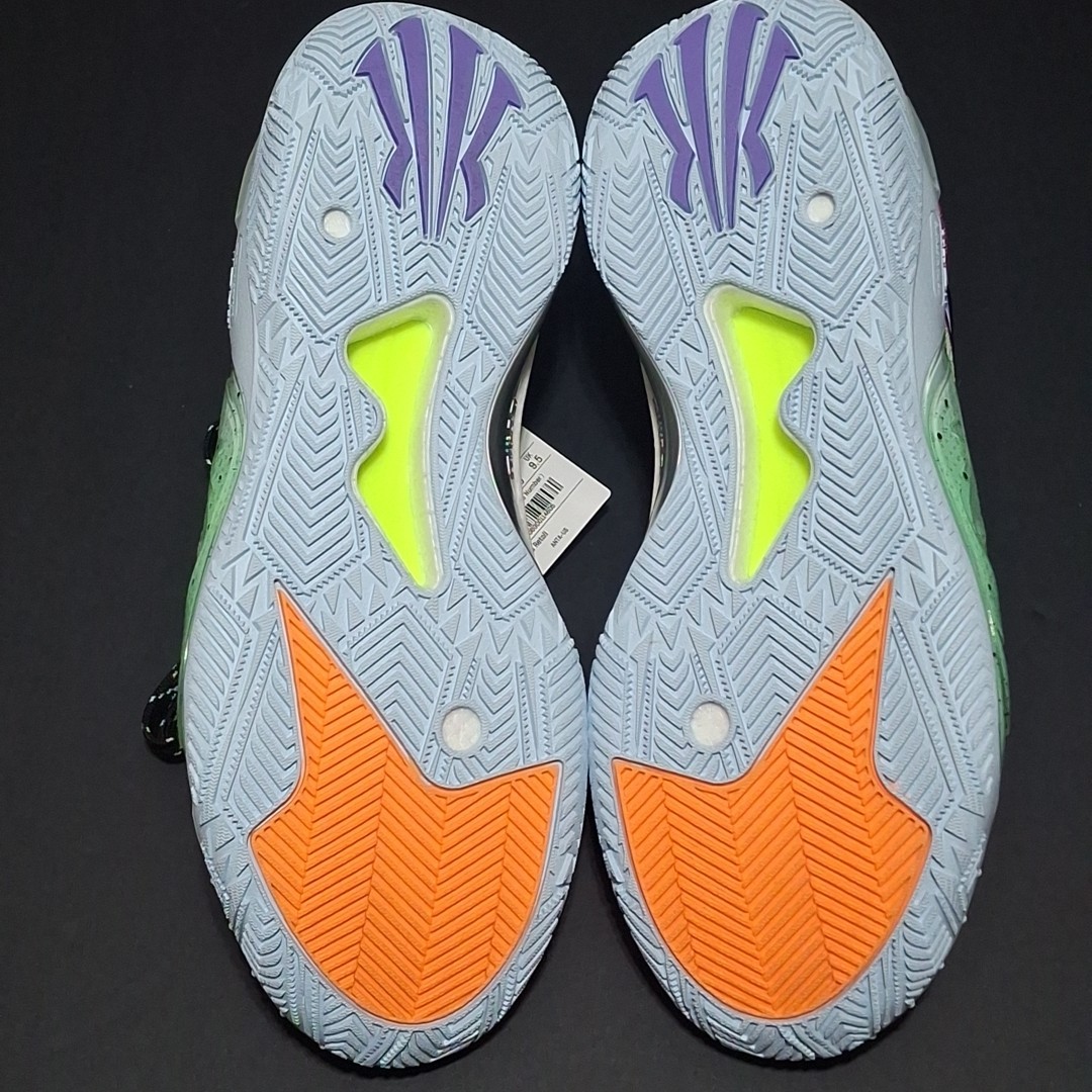 Anta Model 8125B1128S-2 Kai 1 Speed Men’s 10.5, Green/Purple/White