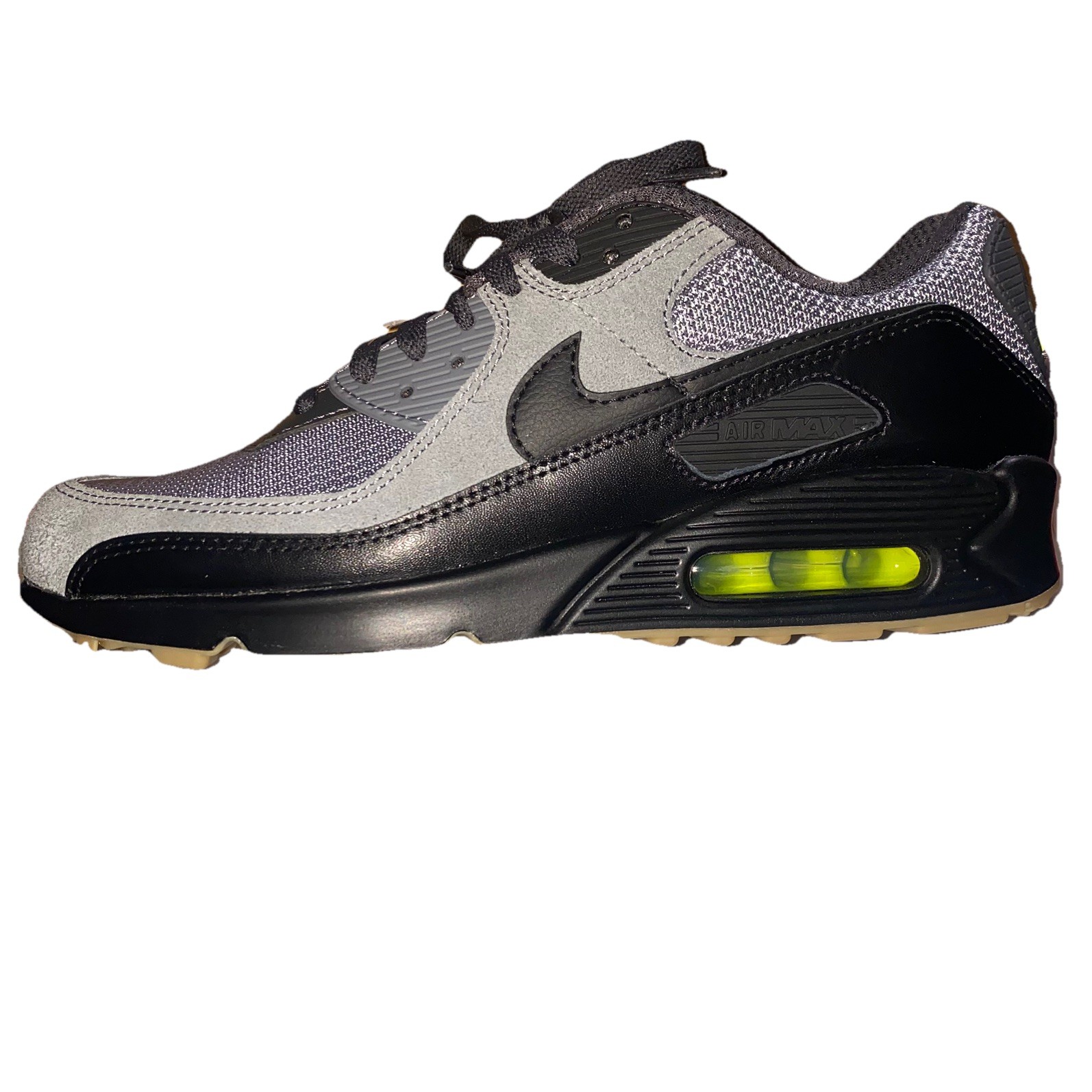 Men’s Nike Air Max 90 Casual Shoes Smoke Grey/Black/Anthracite IQ0580 084