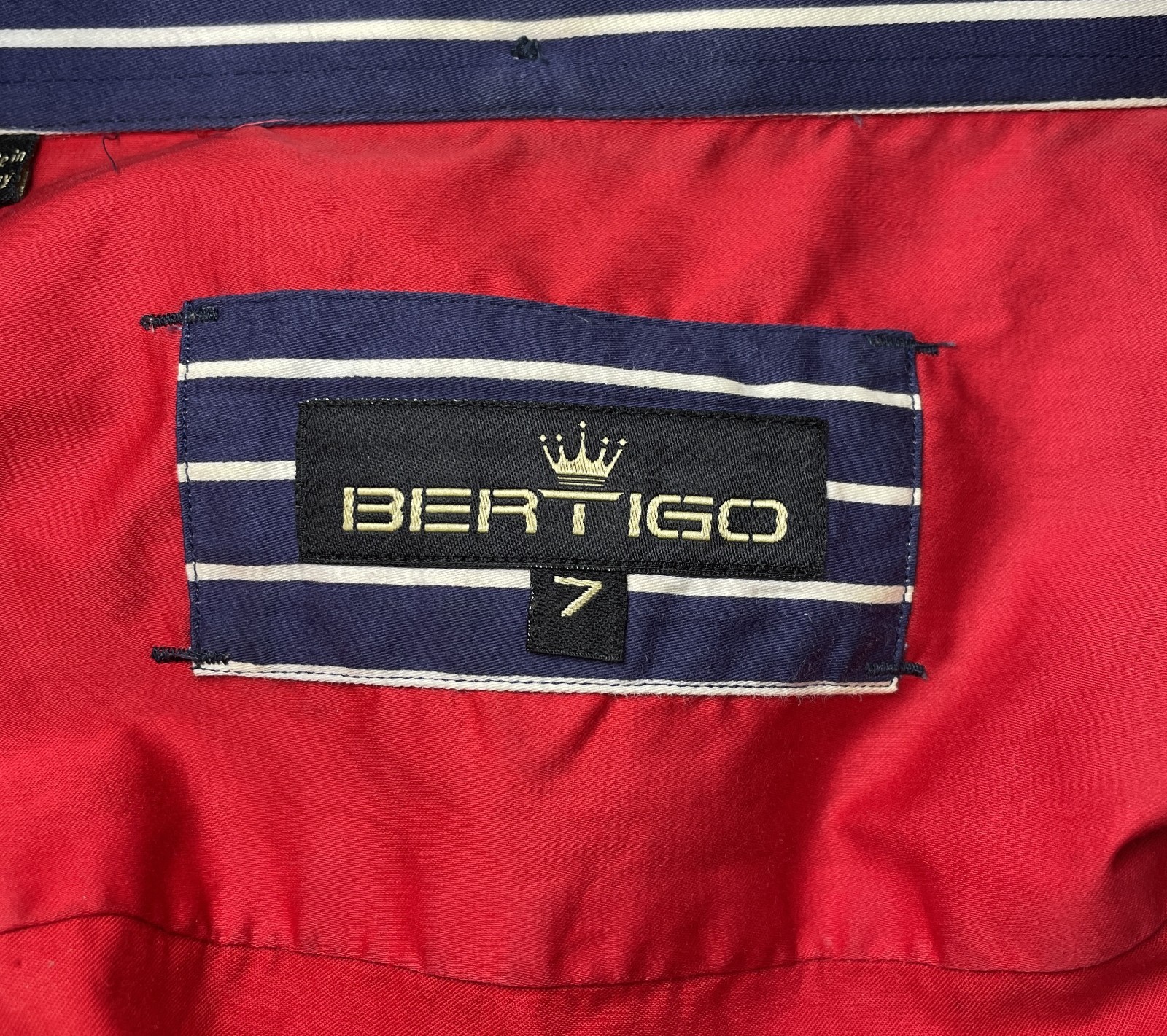 Bertigo 7 (3X) International Ocean Yachting Sailing Miami Nautical Red Shirt
