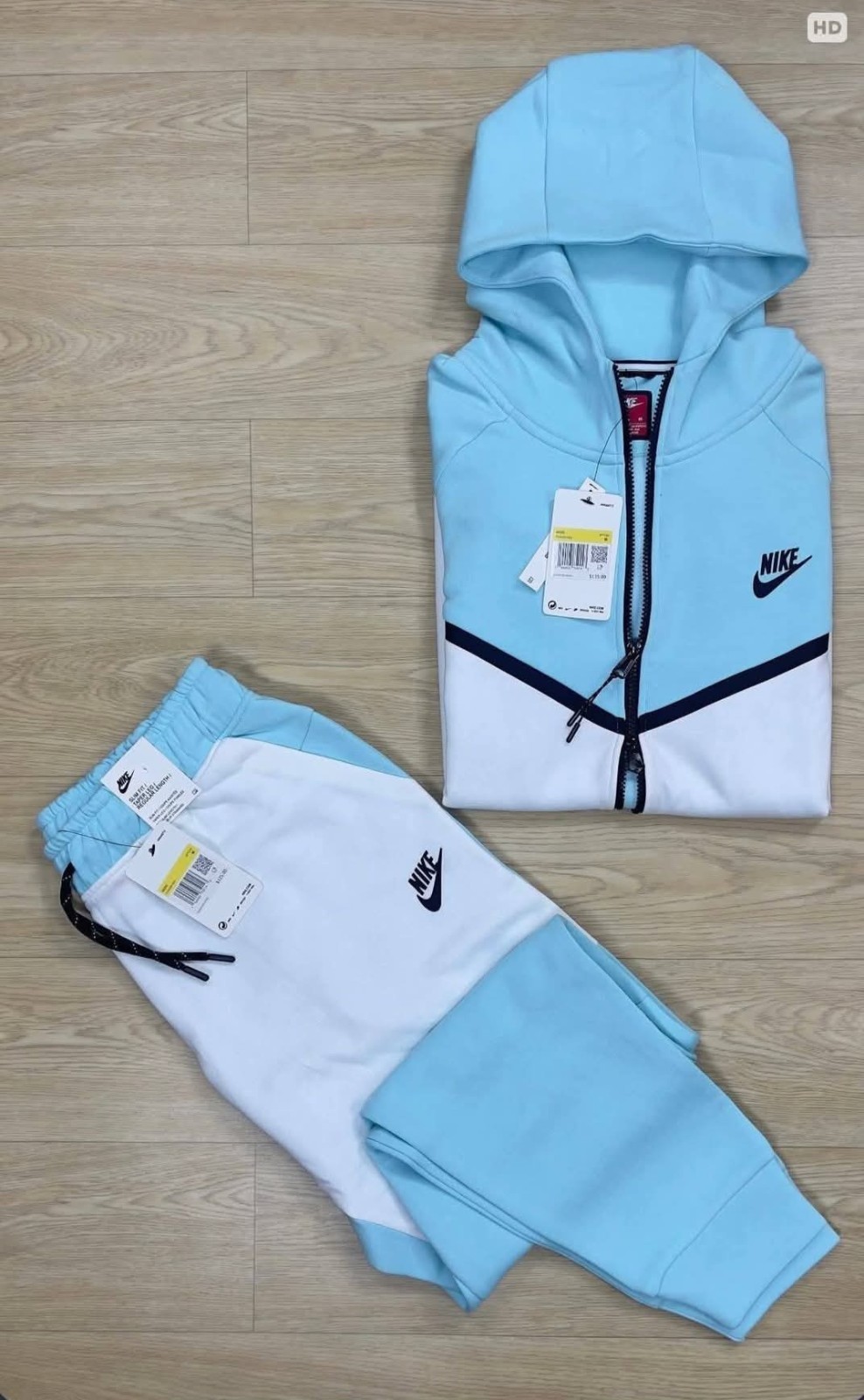 NIKE TECh Fleece Full Zip Up Tracksuit Hoodie & Pants
