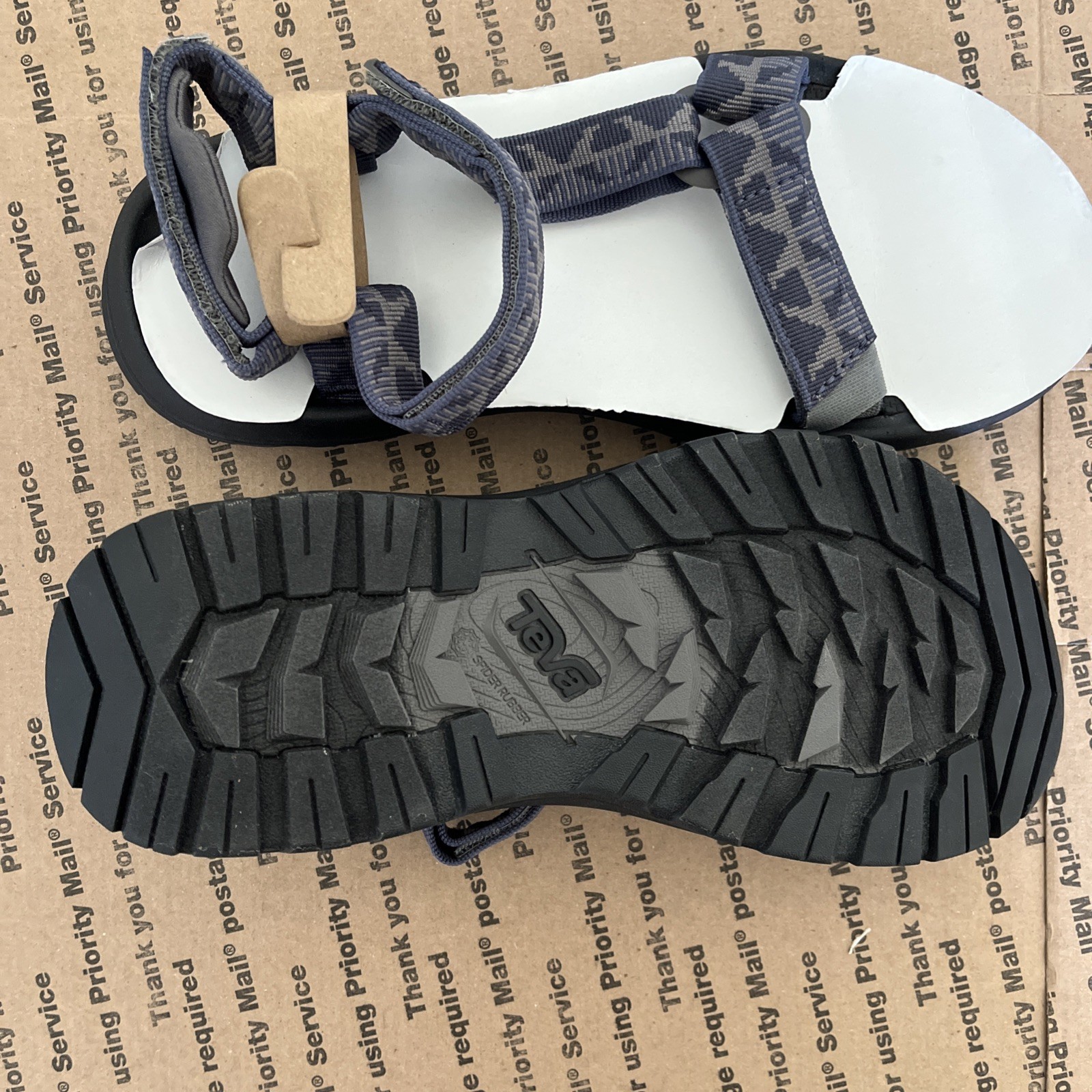 Teva Men’s Hurricane XLT3 Navy Grey Men Strap Outdoor Sandal 1173670 Size 7 NEW