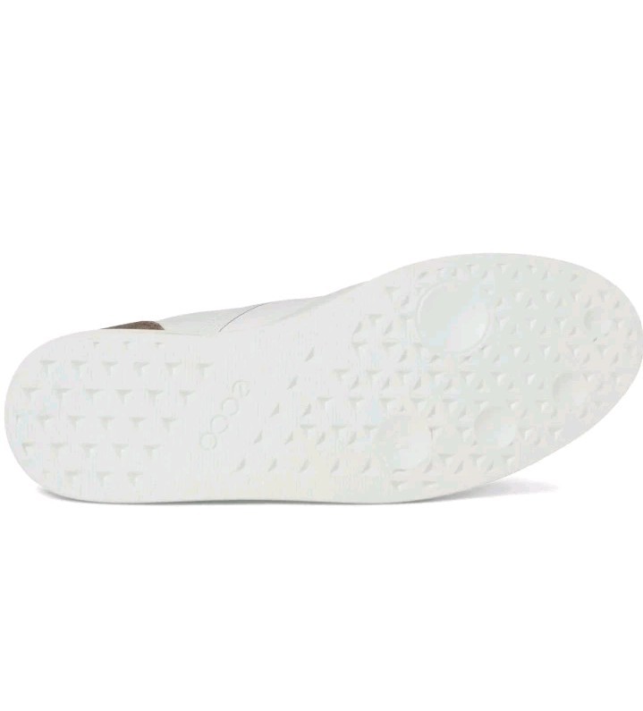 ECCO Men’s Street Lite Retro Sneaker White Gravel Cashmere EU 43 Size 9 – 9.5 US