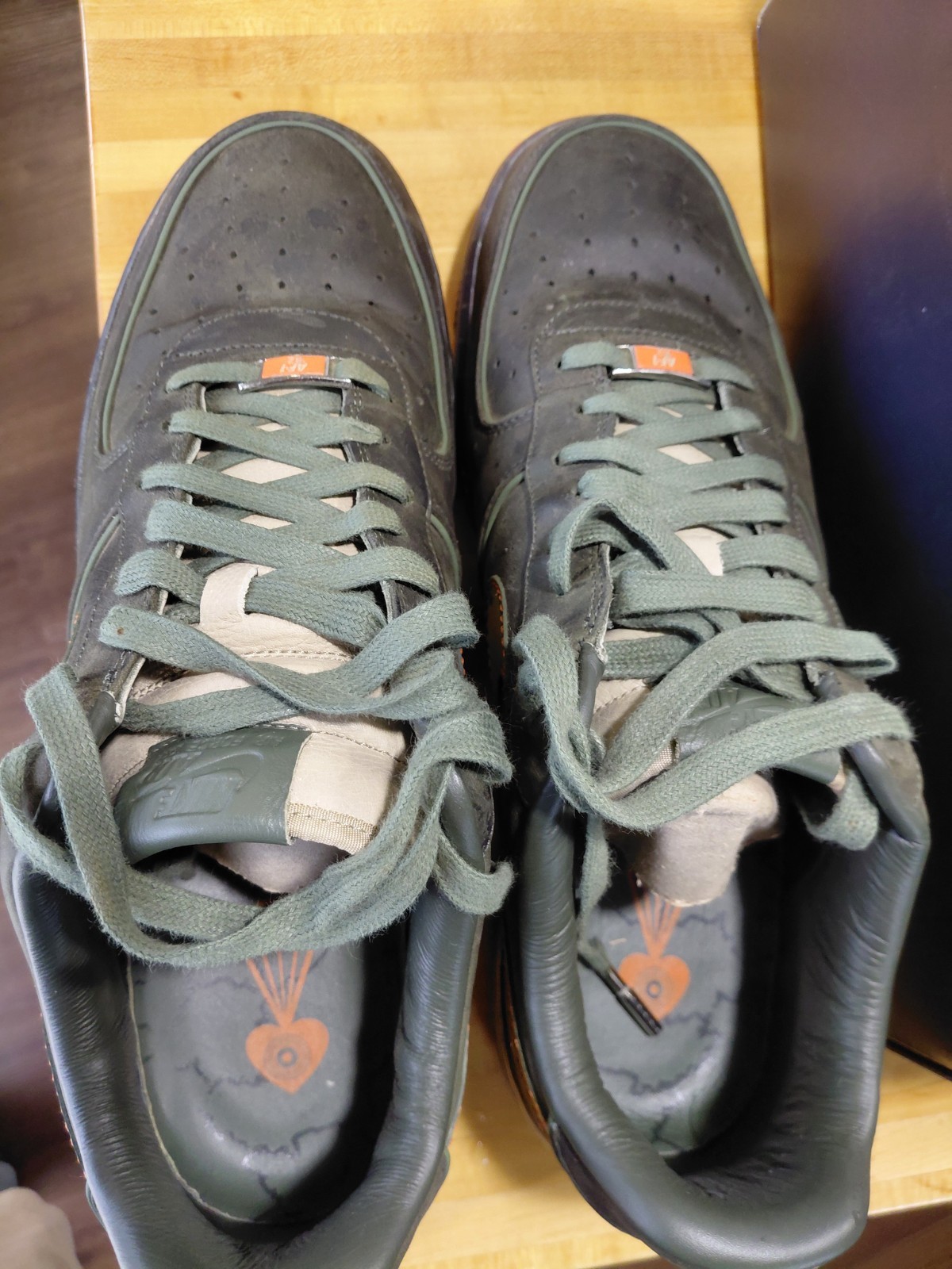 Nike Air Force 1 Supreme Max Air 07 Berlin Size 14