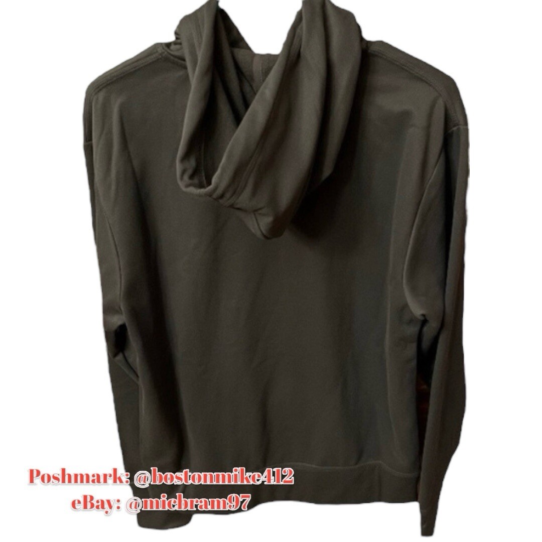 Champion Mens Game Day Logo Hoodie Fleece Sweatshirt CHARCOAL GRAY w Black White