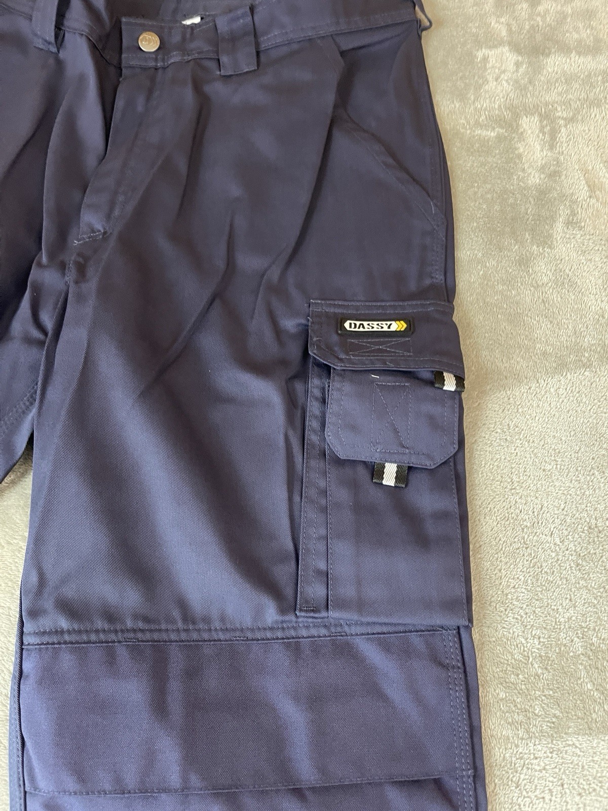 Dassy Miami Work Trousers Pants Knee Pockets 36×32 New With Tags.