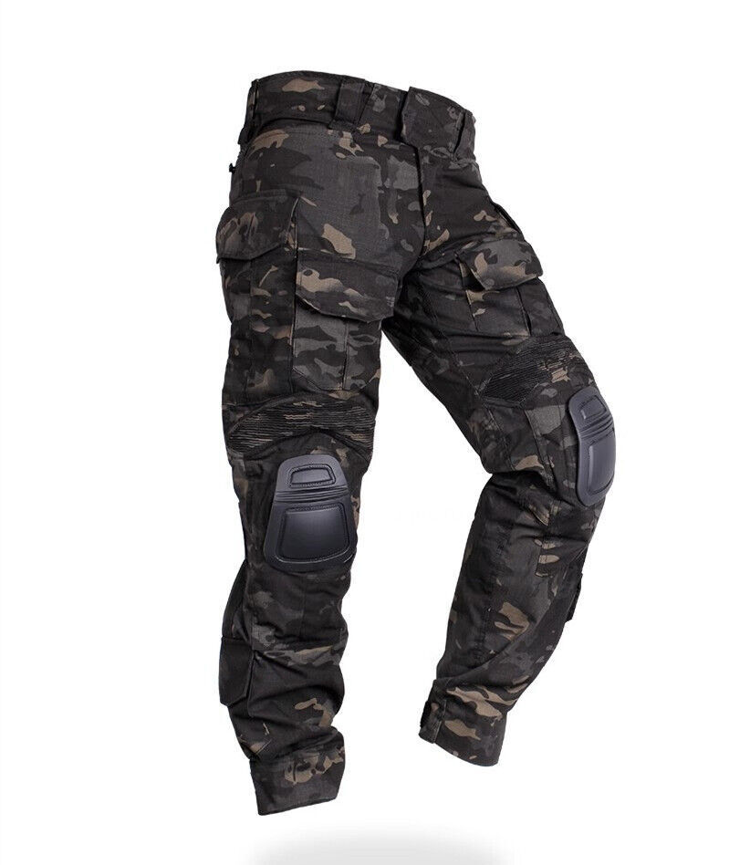 G3 Combat Pants Mens Army Military Hunting Tactical Trousers Hiking Camo