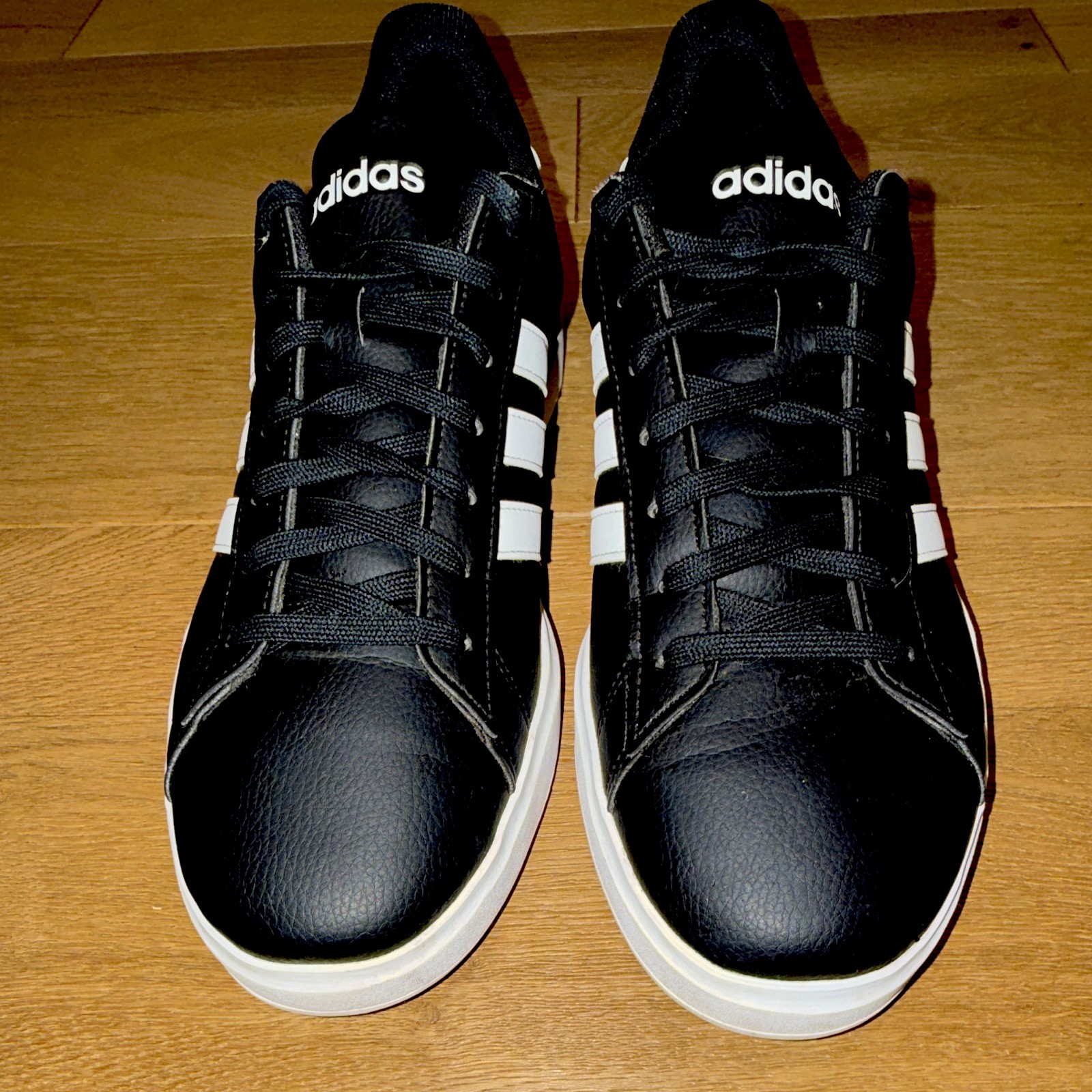 Adidas Grand Court 2.0 ‘black white’ US M11