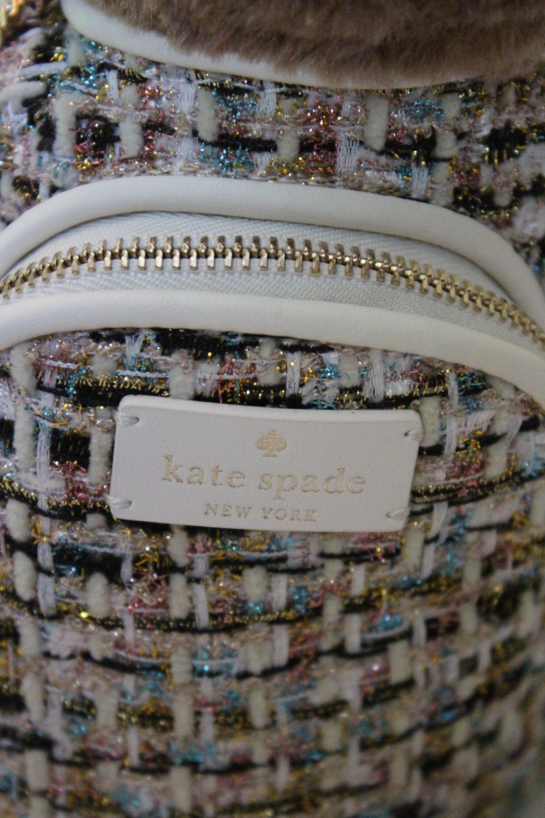 Kate Spade Oh What Fun 3D Teddy Bear Crossbody Purse Holiday Limited Edition