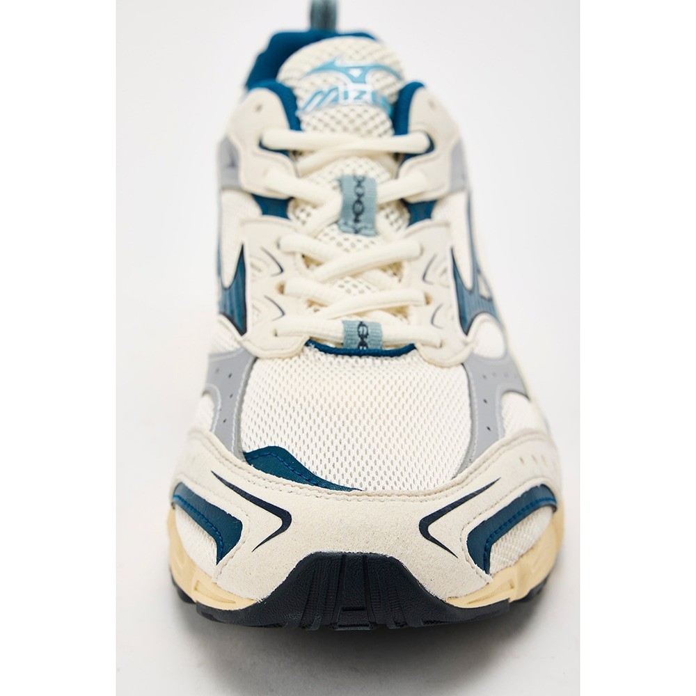 mizuno MXR D1GA256206 Light Beige Blue Unisex Shoes tko06