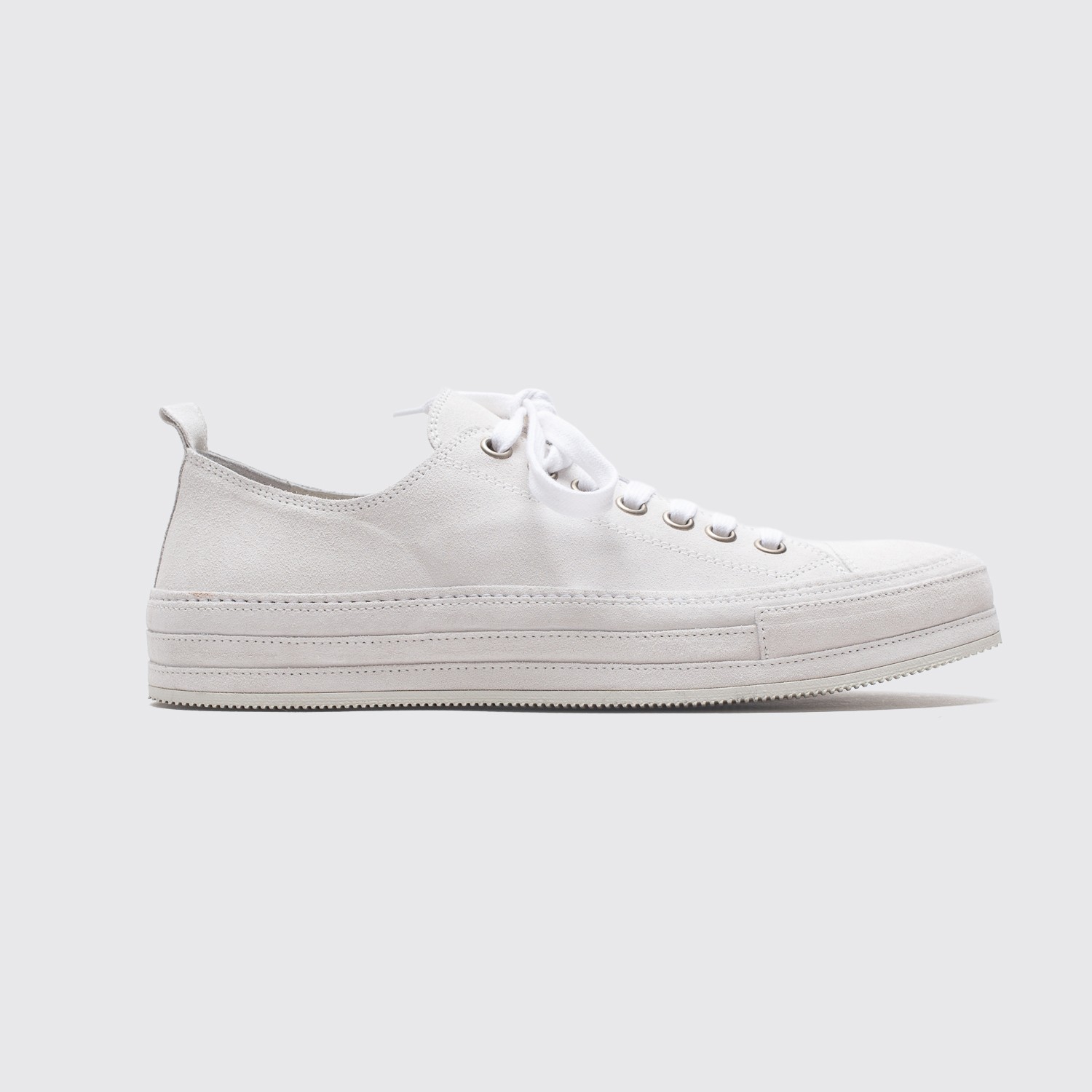 Ann Demeulemeester Scamosciato Sneakers Size EU43 Men White Suede Made in Italy