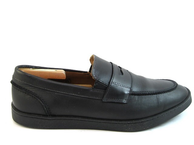 Allen Edmonds “RANDOLPH” Leather Penny Loafer Dress Sneakers 9 EEE Black (488N)