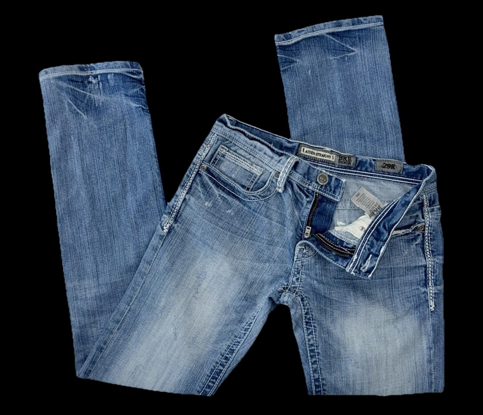 BKE®️ Aiden Straight Leg Stretch Buckle Jeans ~ Men’s Size 29 x 31.5✔️FREE SHIP❕