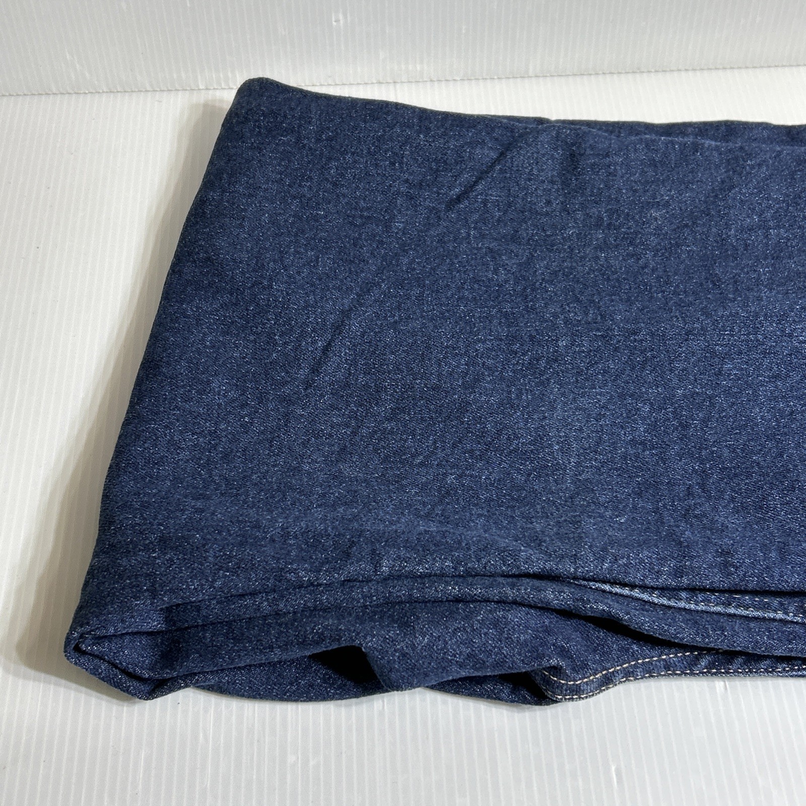 Calvin Klein Women High Rise Straight Leg Jean Size 16 Dark Blue #1829063 NWT