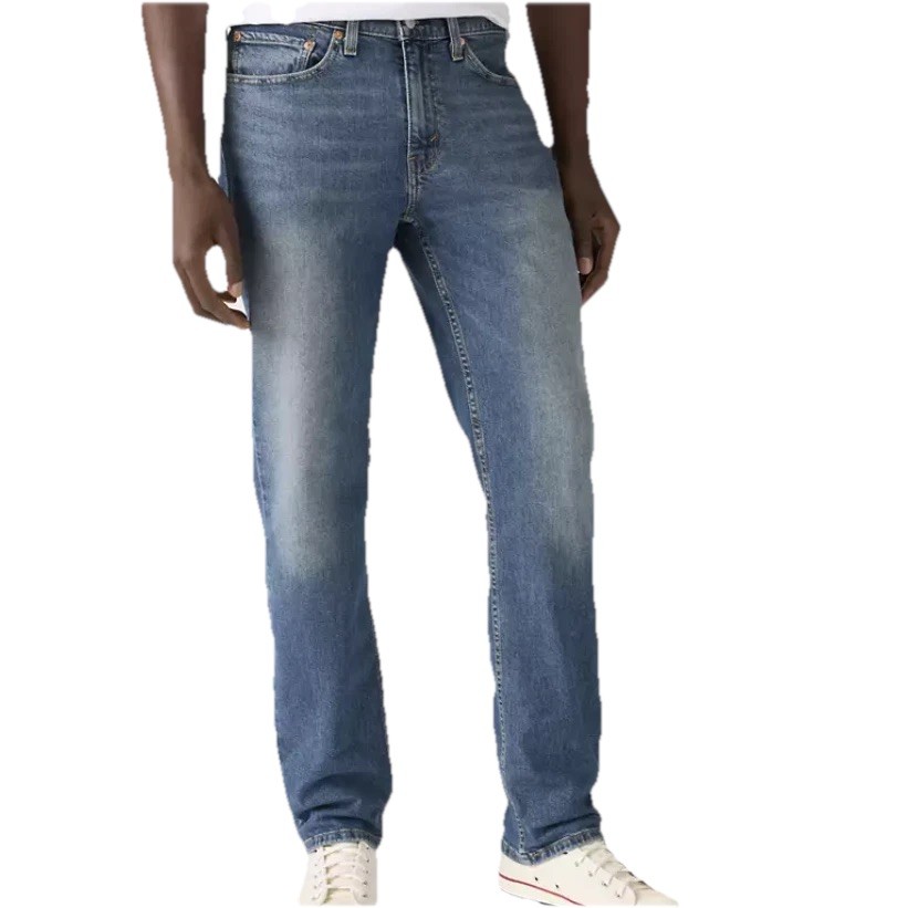 Levi 514 Flex Straight-Fit Stretch, BLUE DARK WASH, Choose 36X29, 36X34