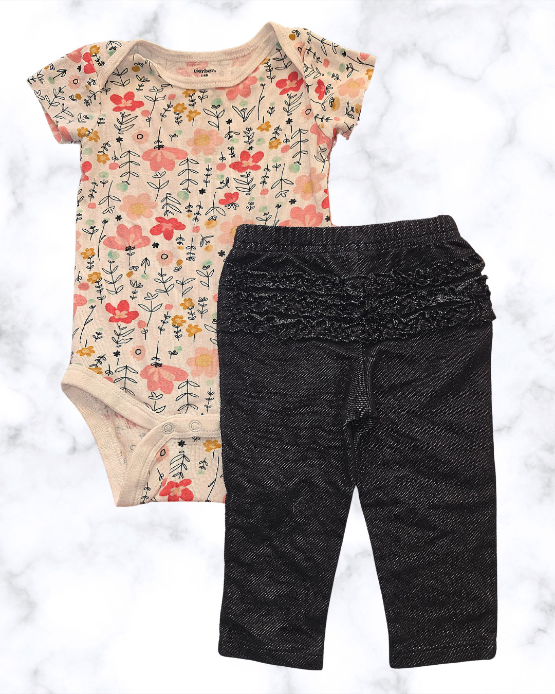 10 Piece Baby Outfit Bundle 3M