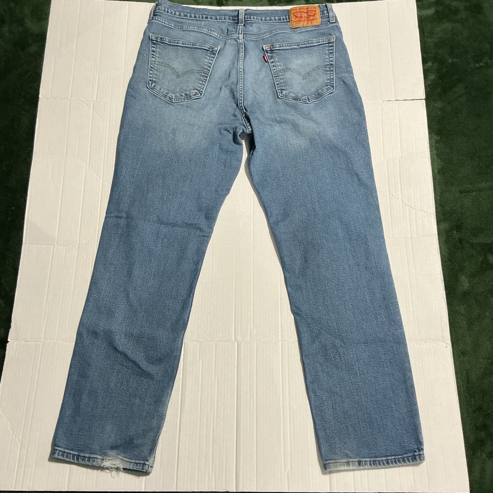 Levi’s 541 Men’s Jeans Athletic Fit, Tapered Leg, Blue Denim 36×34