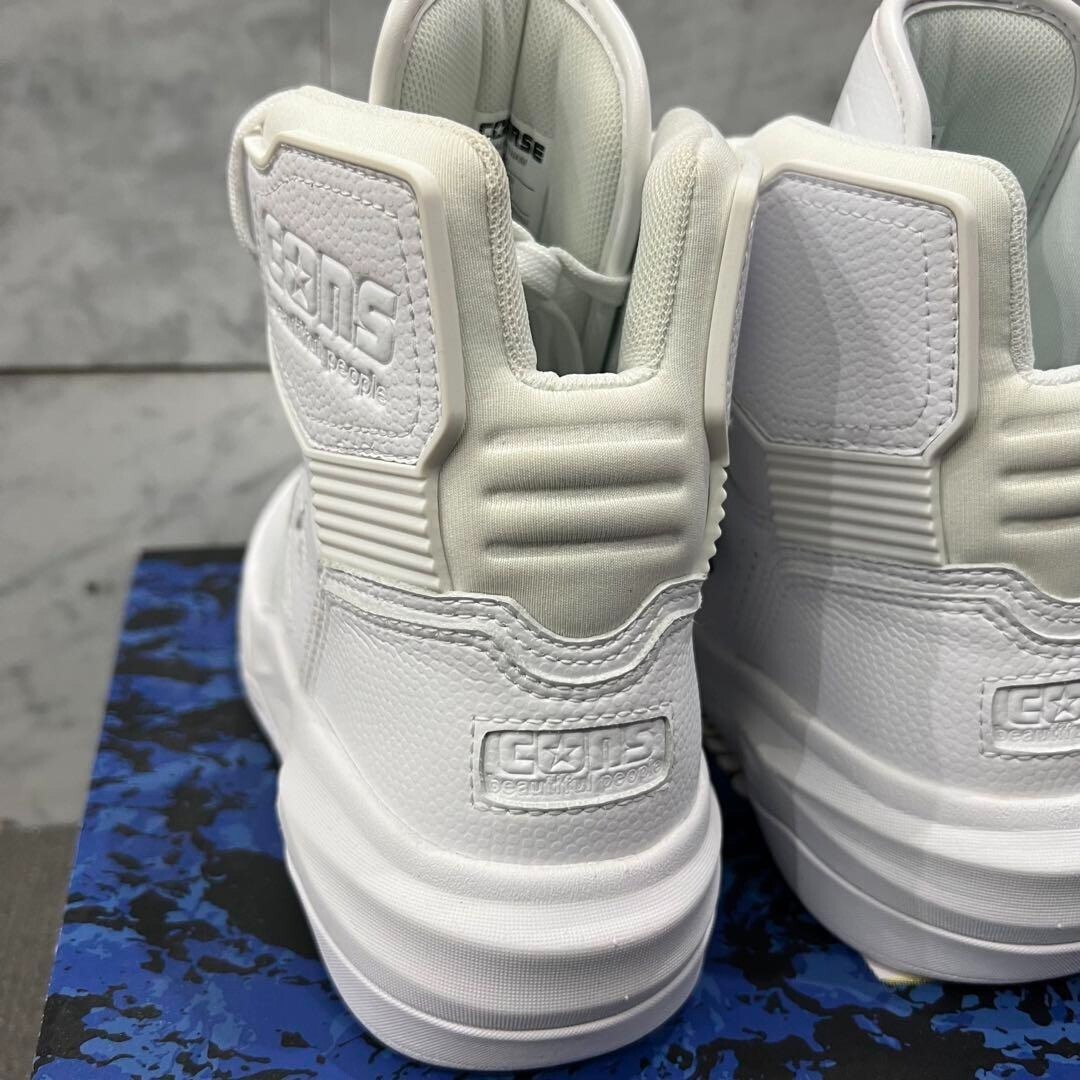 Converse ERX-400 EW HI x beautiful people basketball shoes White US8-11 w/Box
