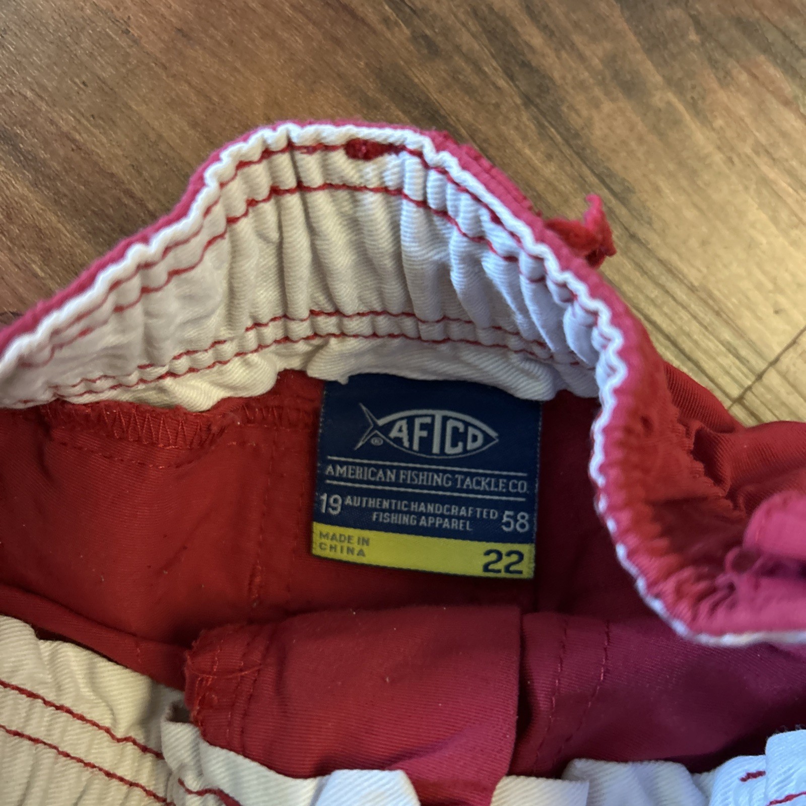 AFTCO & Columbia 22 in S Shorts Boys Youth Nylon Cargo Fishing Lot Of 10 Preppy