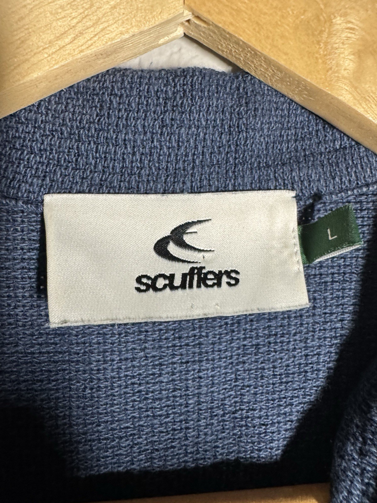 Scuffers Knit Cropped Shirt Size Large