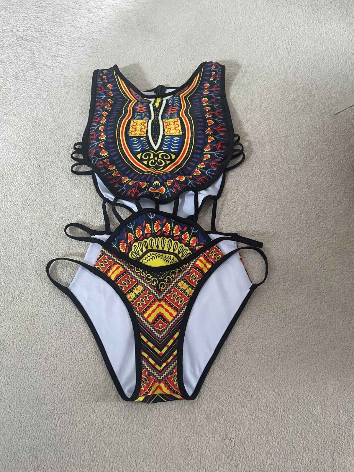 Unbranded Ladies One Piece Bathers – 5+ items free postage (AU) – Size L – NWOT