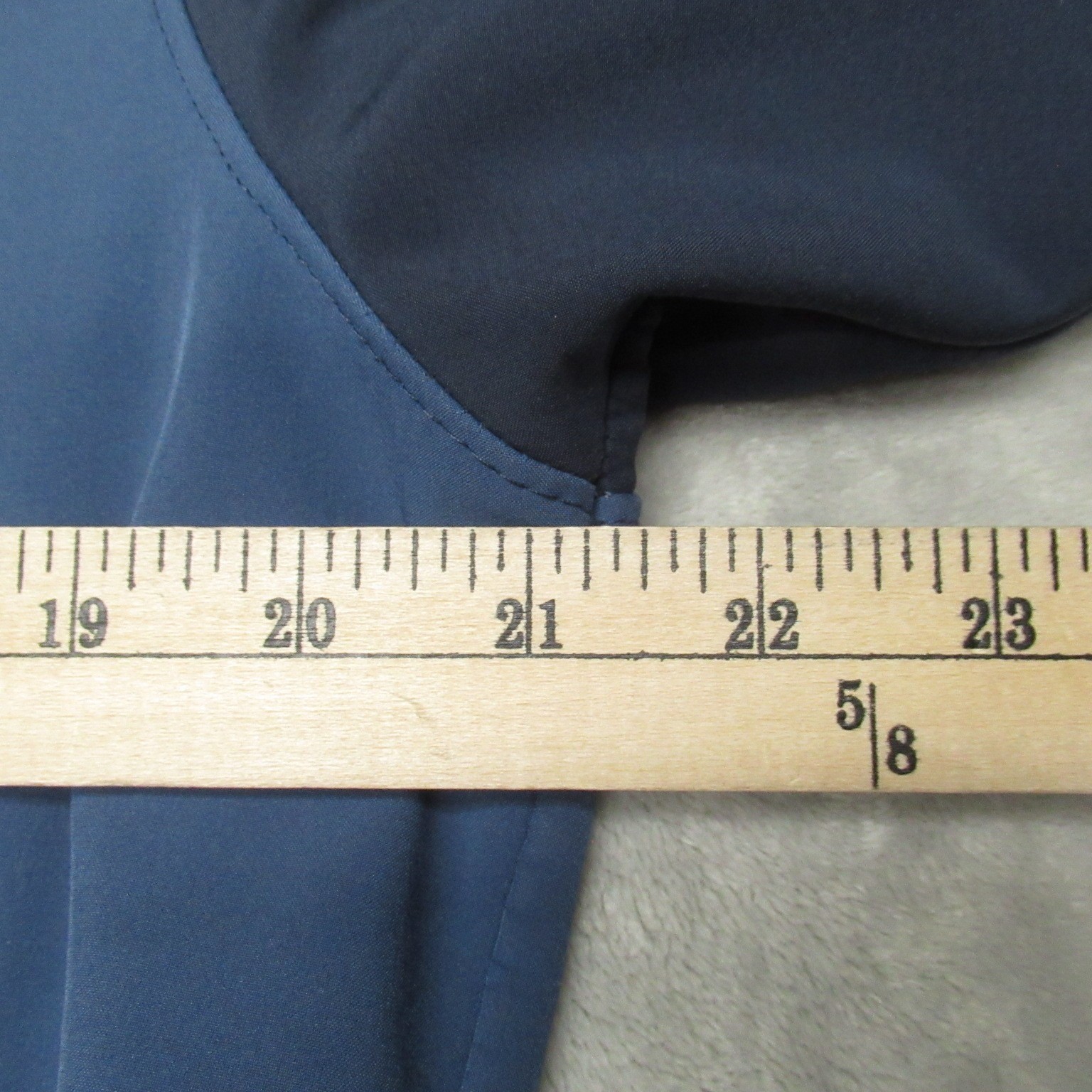 North Face Jacket Mens Medium Blue WindWall Apex Bionic Softshell Fleece Lined