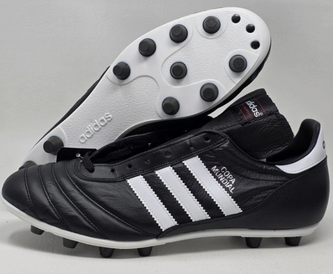 Adidas COPA MUNDIAL Leather White Black Soccer Cleats Mens Made in Germany