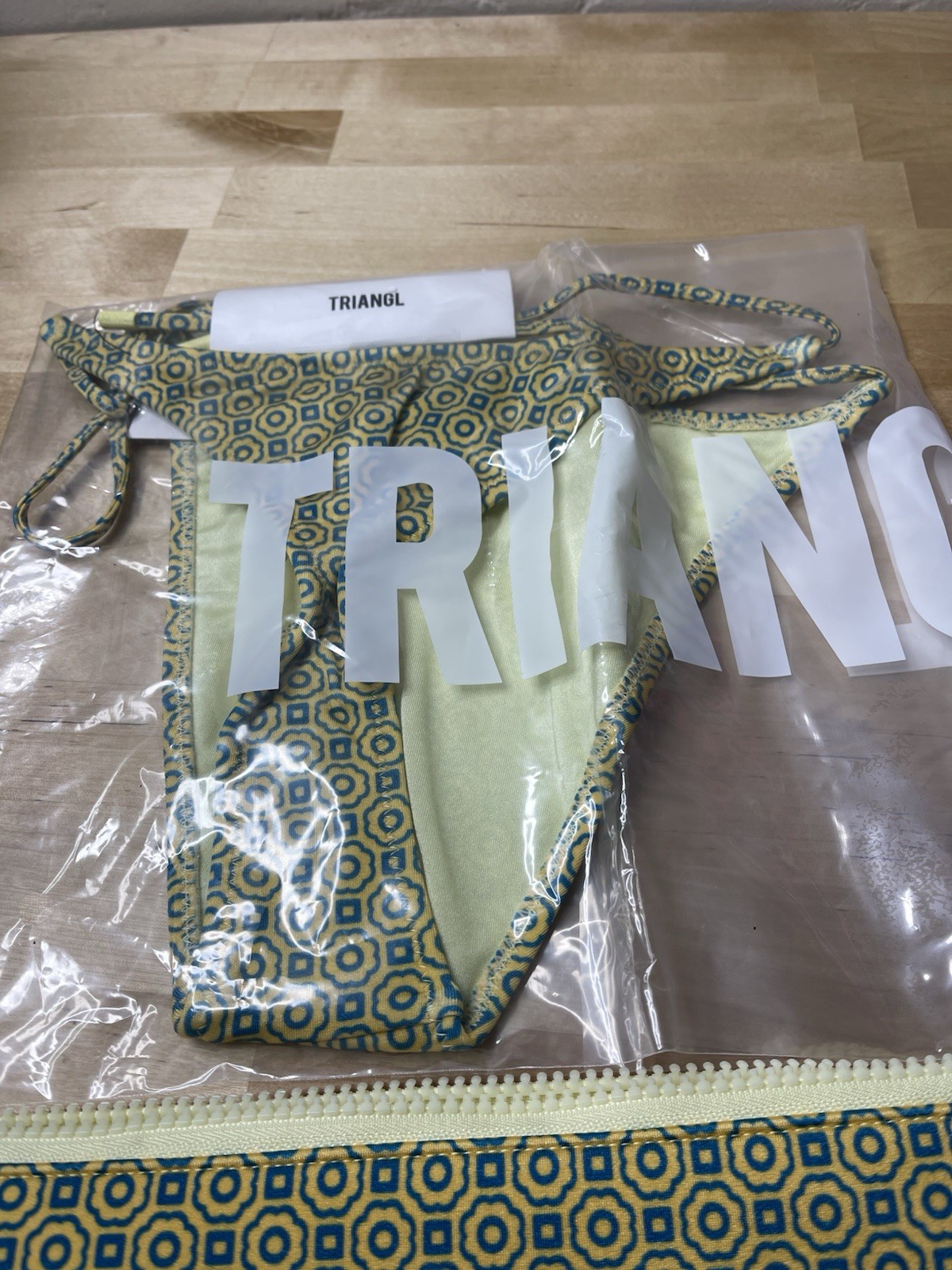 Triangl Bikini Bottom Women’s Vinca Dose Small NWT