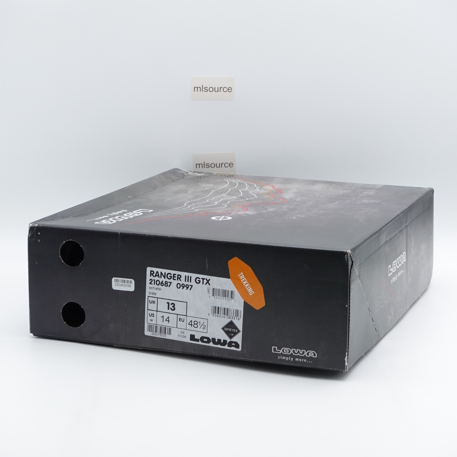 Lowa Ranger III GTX Gore-Tex Waterproof Hiking Trekking Boots Men’s Slate