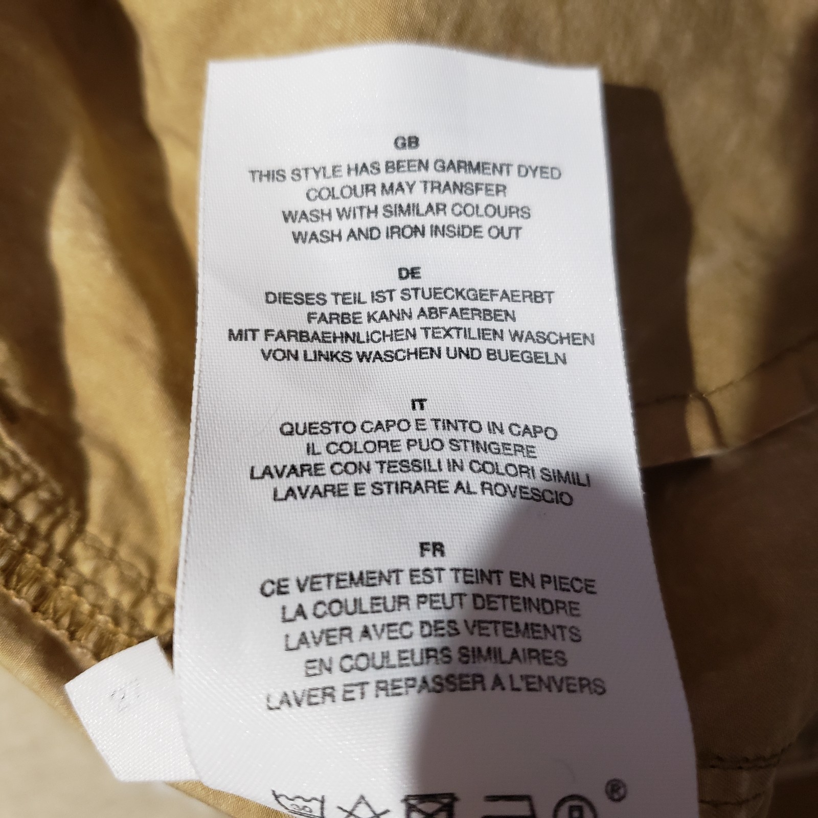Closed Brand Lexi Drawstring Zip Up Lightweight Pants Tan Portuguese Fabric
