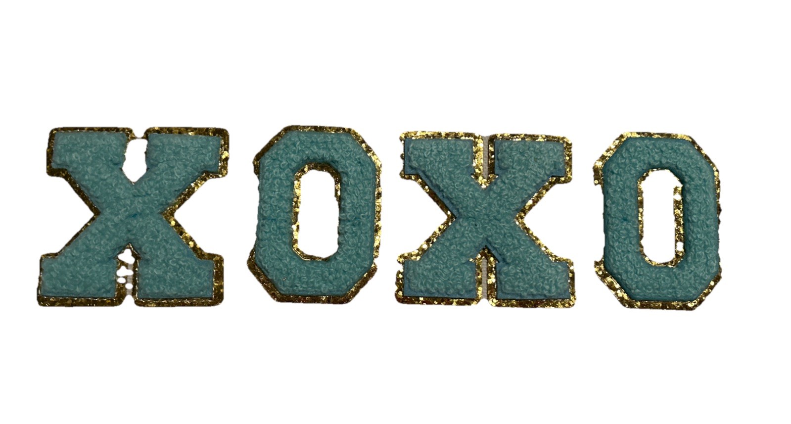 100% Cotton Canvas Tote Bag with Stylish XOXO applique 13.5in x 13.5in x 3in