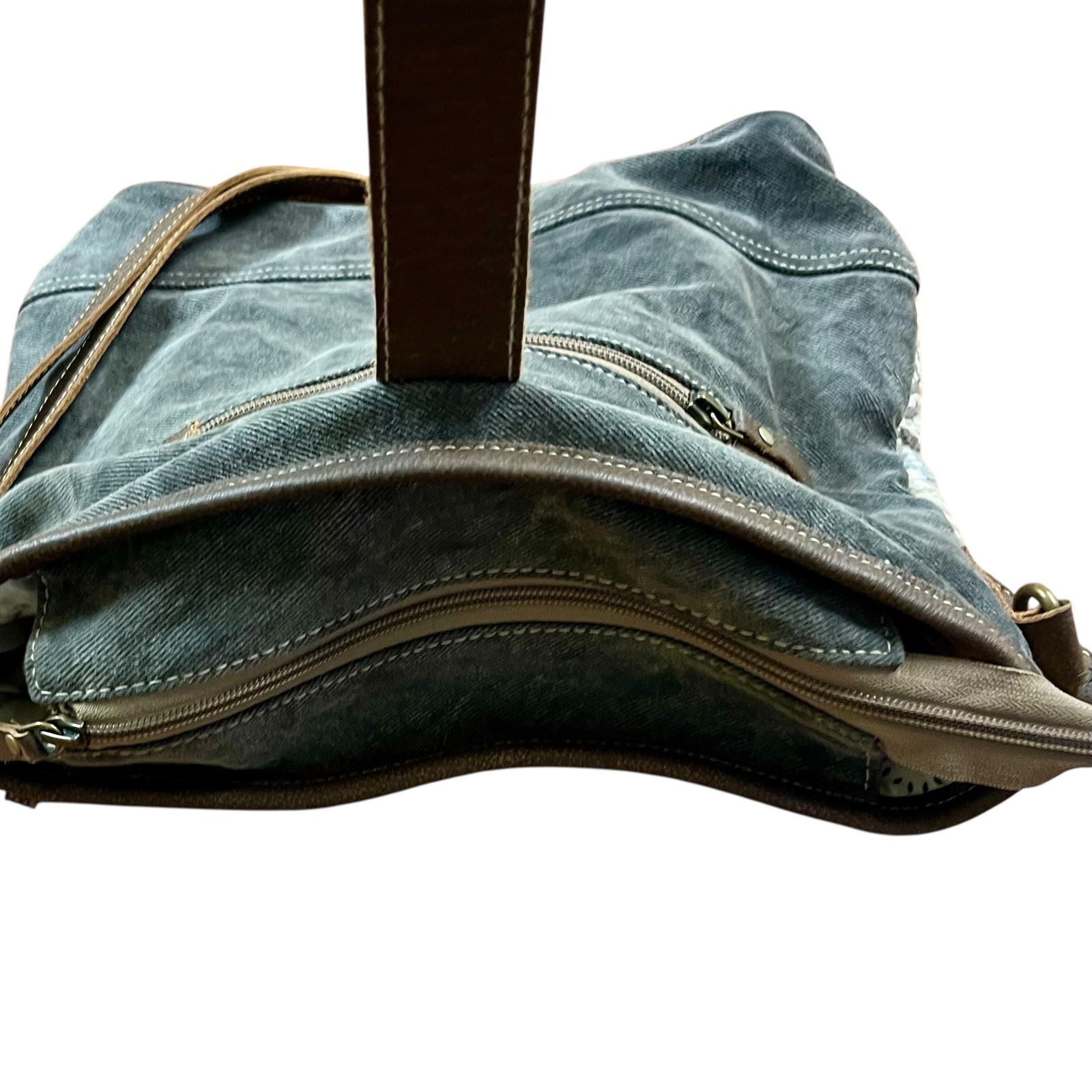 MYRA BAG Identity Shoulder Bag Crossbody Upcycled Boho Festival Canvas Purse