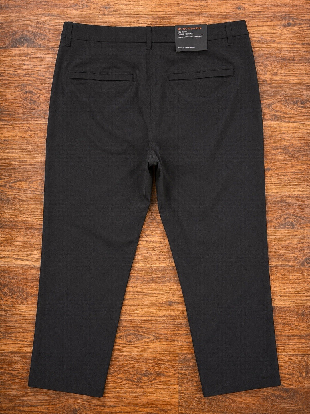 Lululemon ABC Classic-Fit Trouser Warpstreme Black 38 Straight Stretch