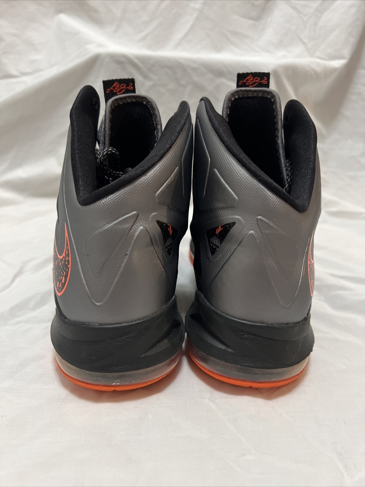 Size 9.5 – Nike LeBron 10 Lava 2012