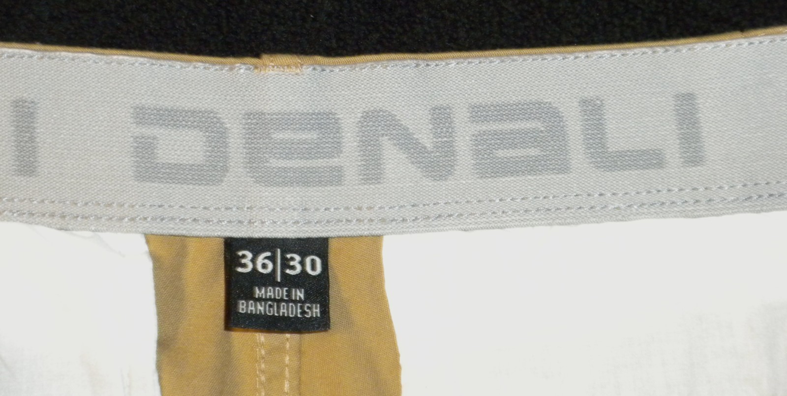 DENALI Men’s Boardwalk Khaki Brown Pants Size 36 x 29