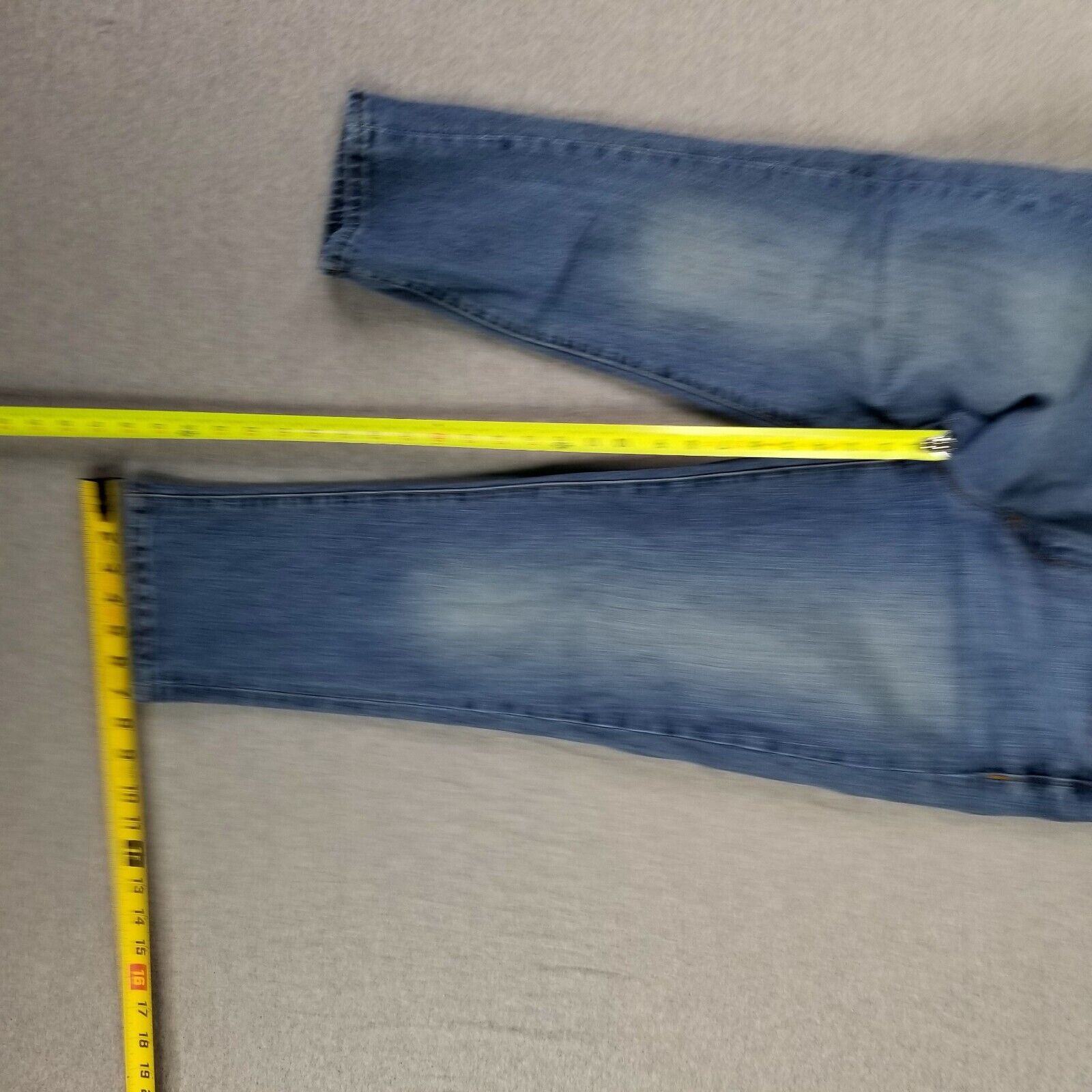 Calvin Klein Size 32/14 Skinny Crop Jeans Vintage Quality Thick Stretch Denim
