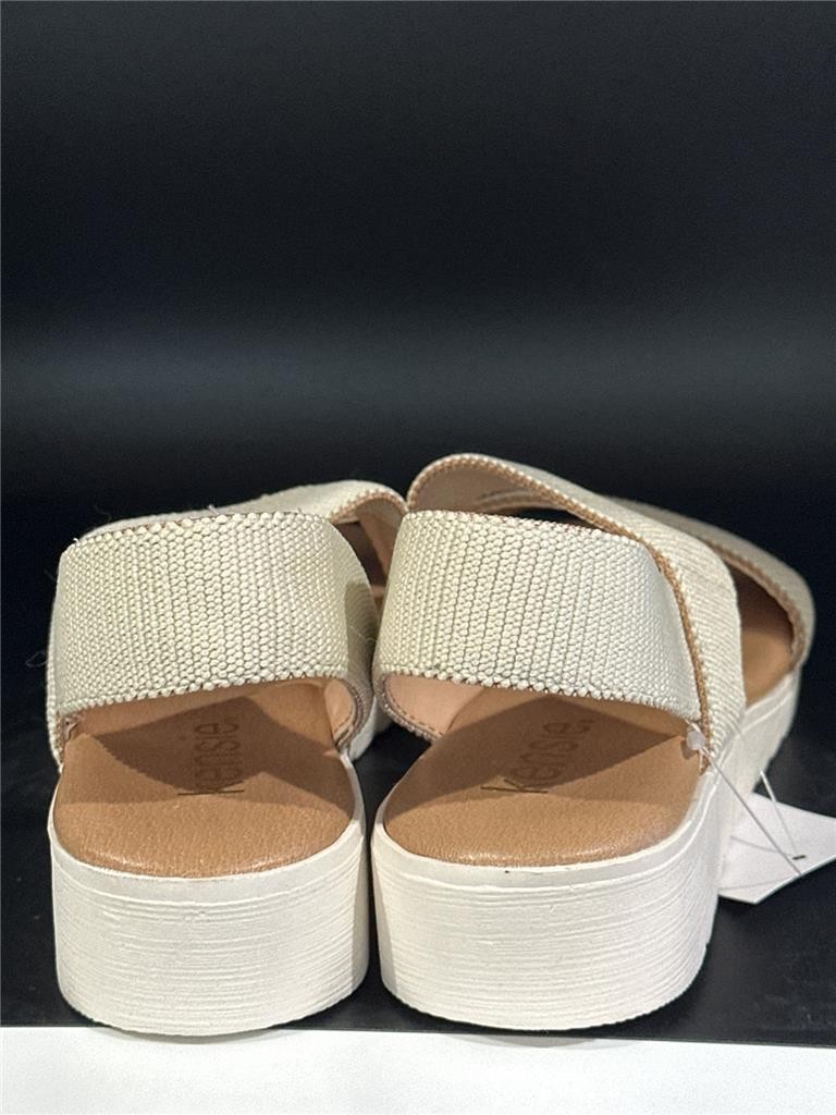 KENSIE Women’s Emme Double Stretch Band Sandals Your Choice Black /Natural